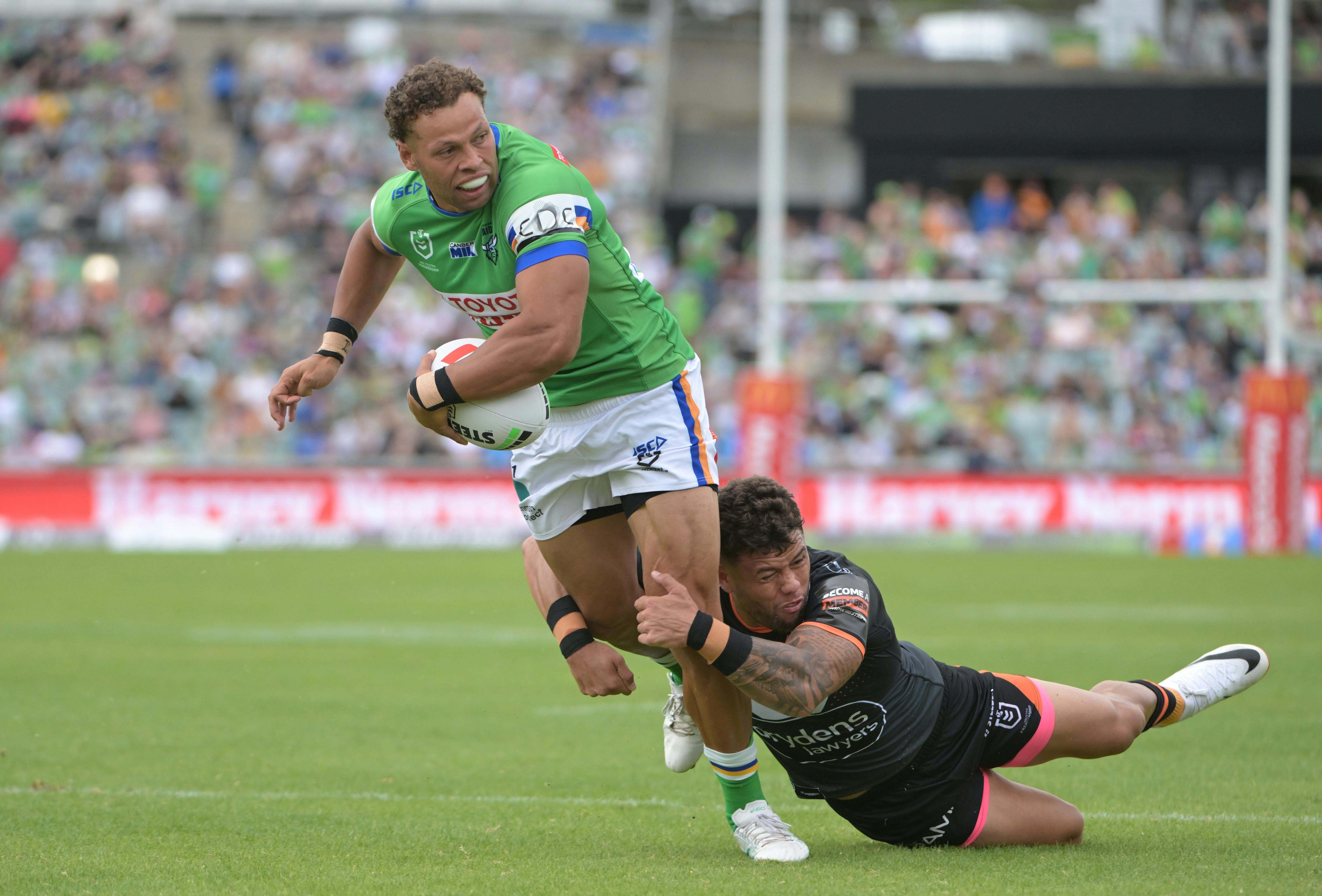 Raiders v Tigers - NRL Round 26