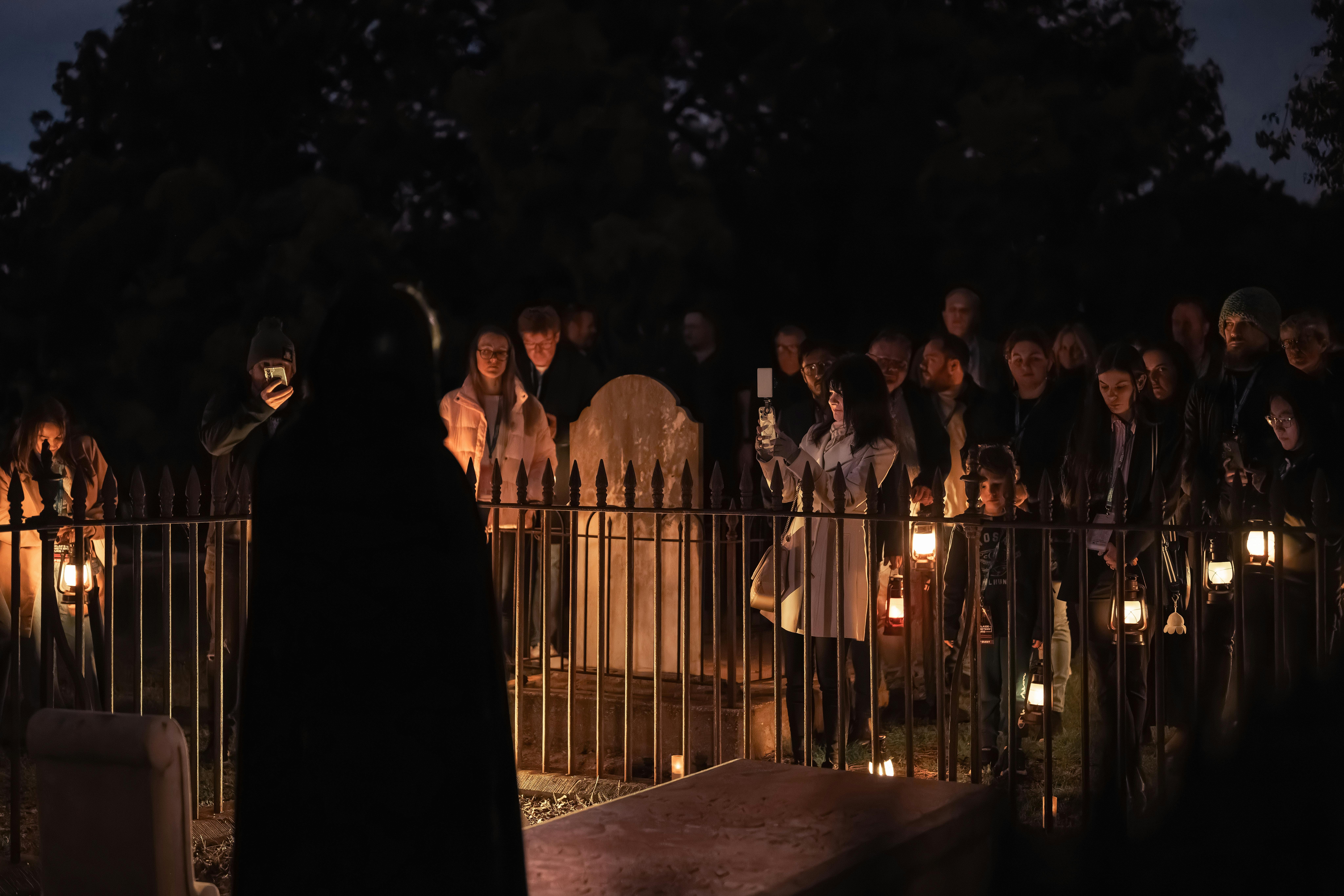 Tragic Tales! West Terrace Cemetery by Night