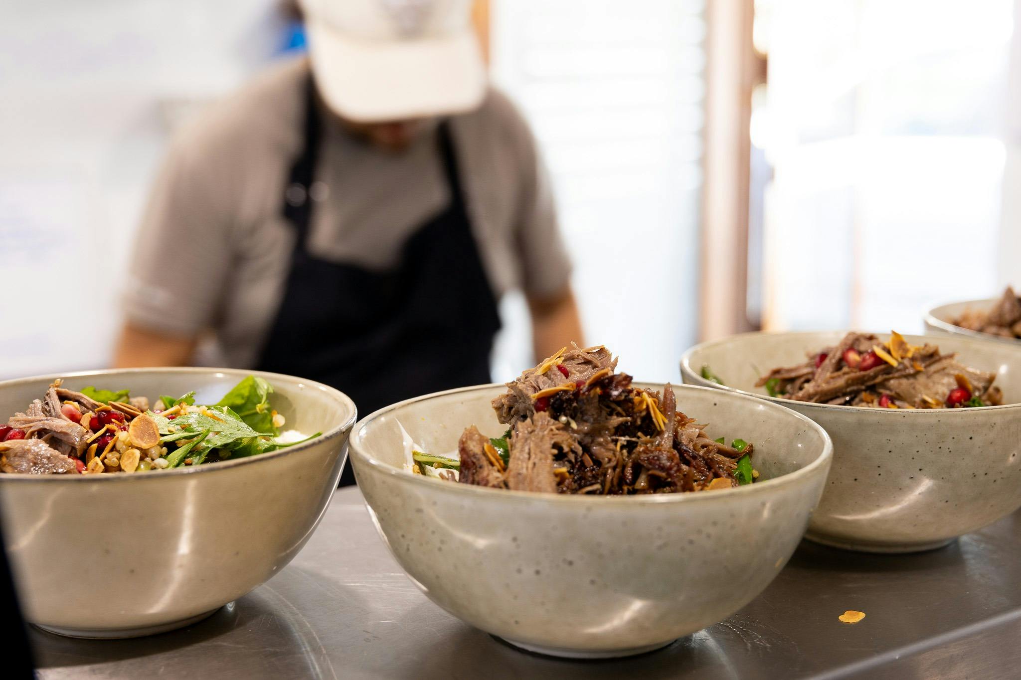 Breakfast at The Café Jervis Bay featuring wholesome seasonal food