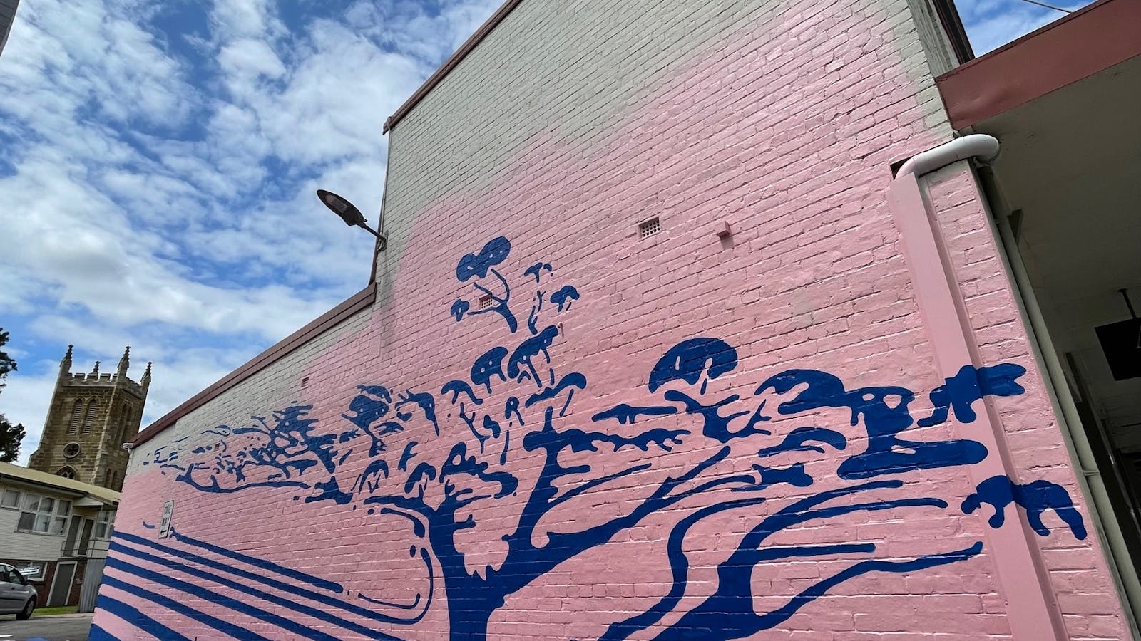 'Passing On' Mural at Preschool Lane