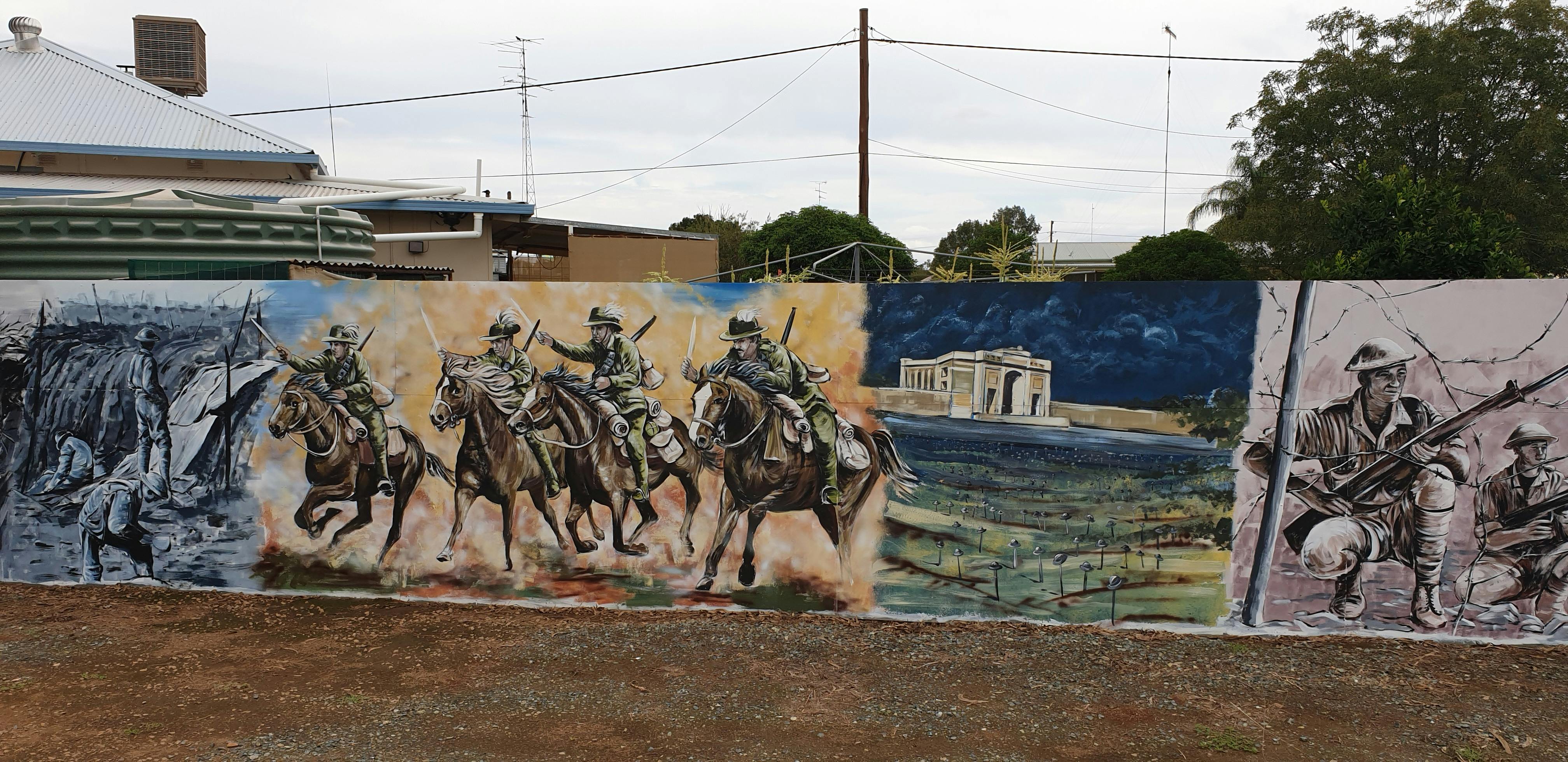 Ungarie壁畫和世界地球儀