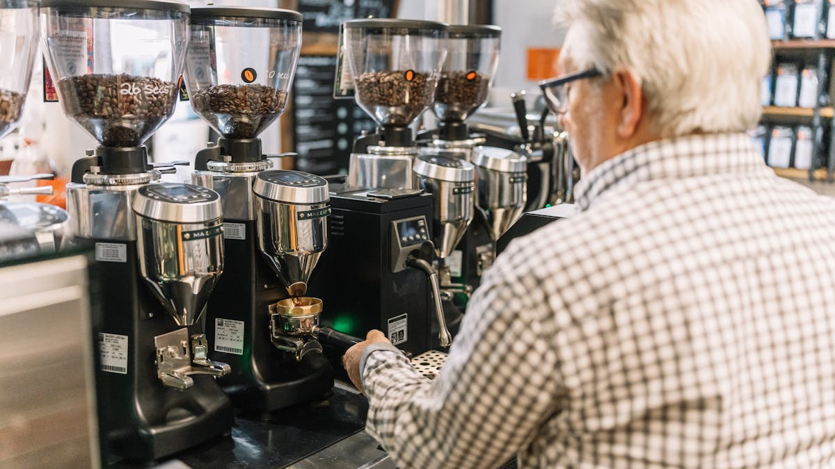 5 Bean choices on Grind