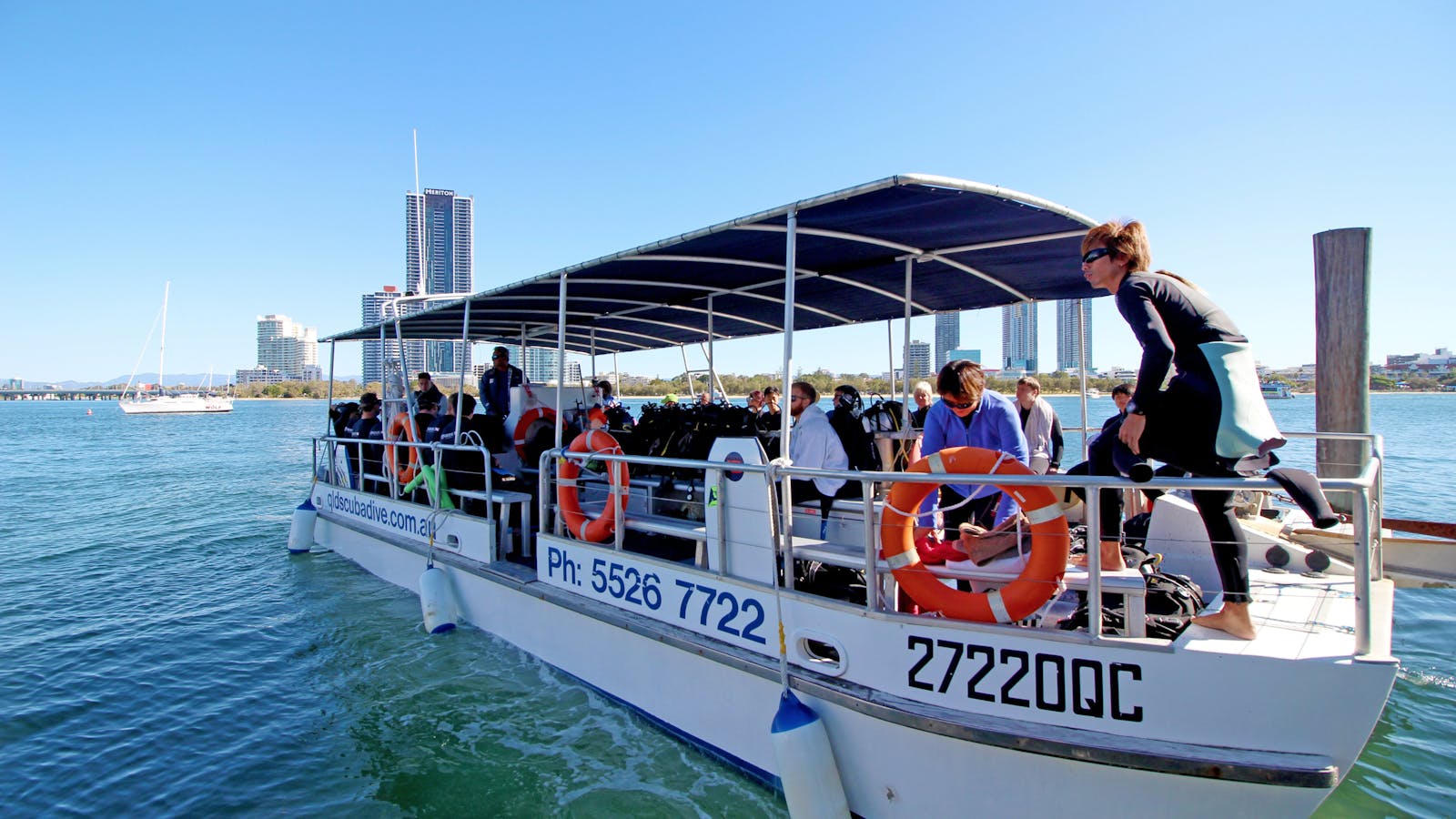 Gold Coast Dive Boat