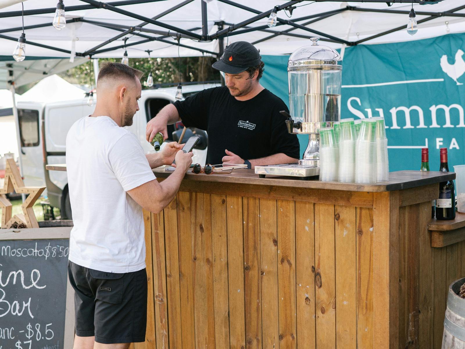 Pop-Up Bar with Earth Beer Company