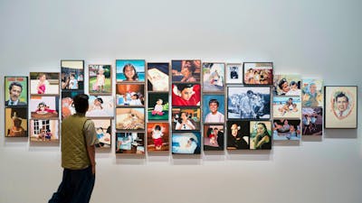 installation view, 5th National Indigenous Art Triennial: After the Rain, National Gallery