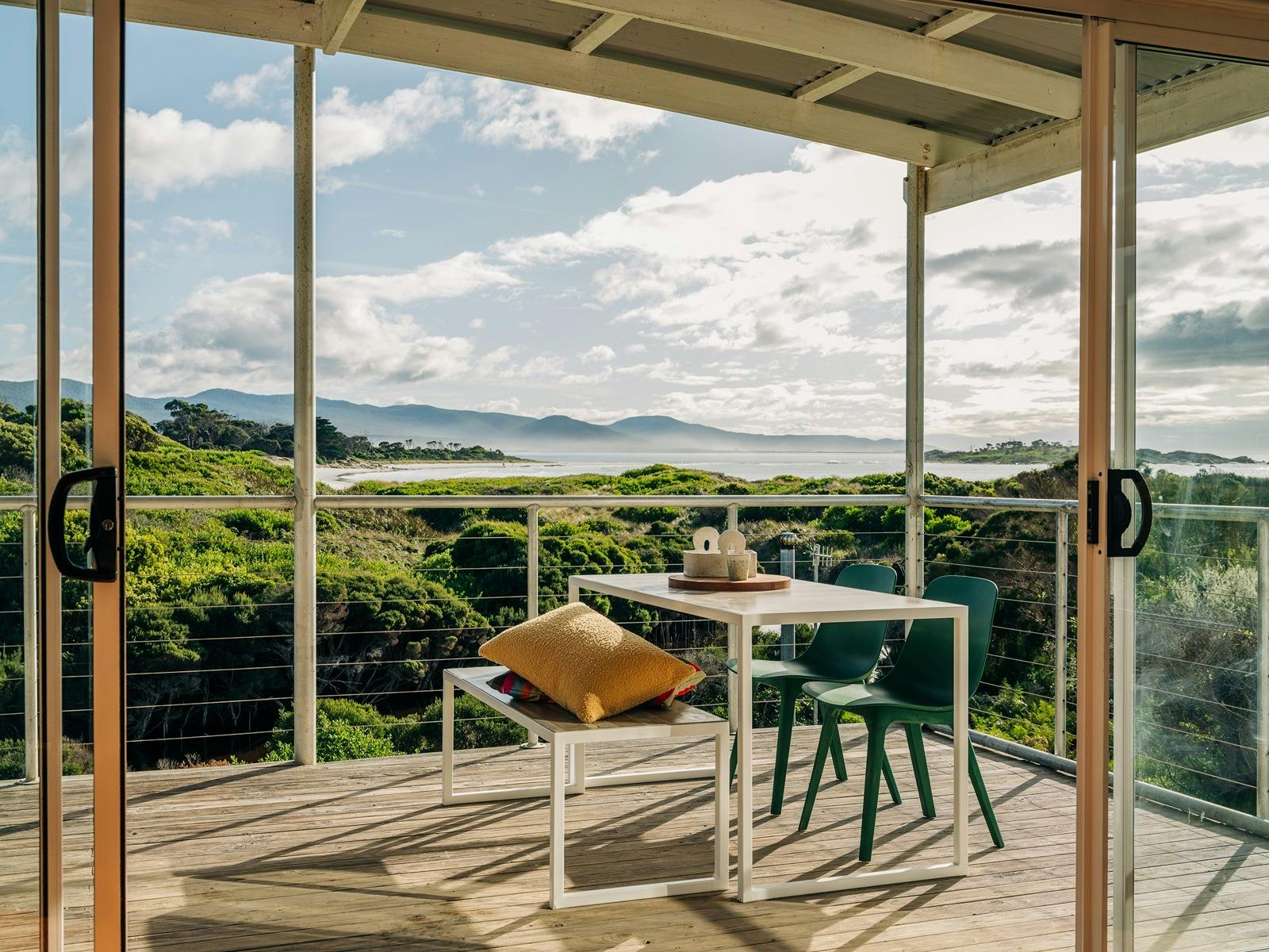 Deck overlooking Redbill Beach