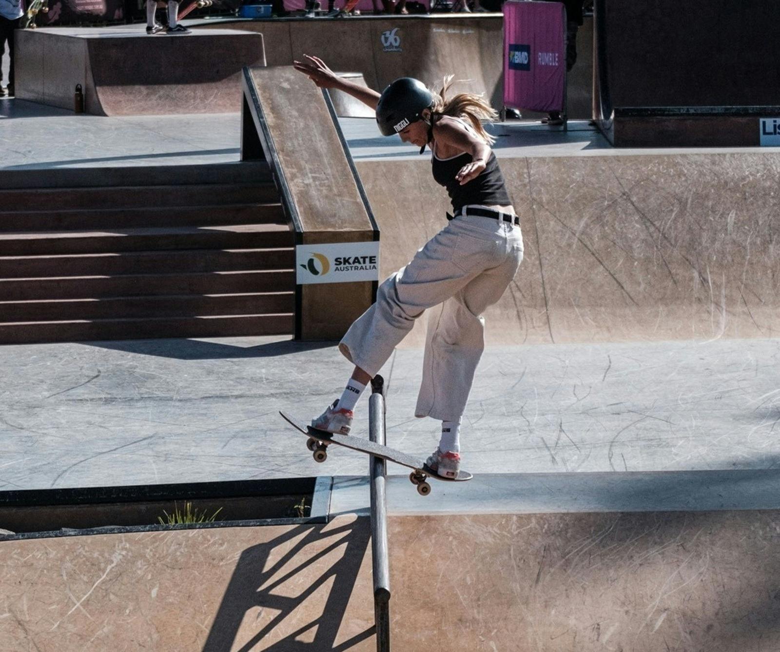 Female skating