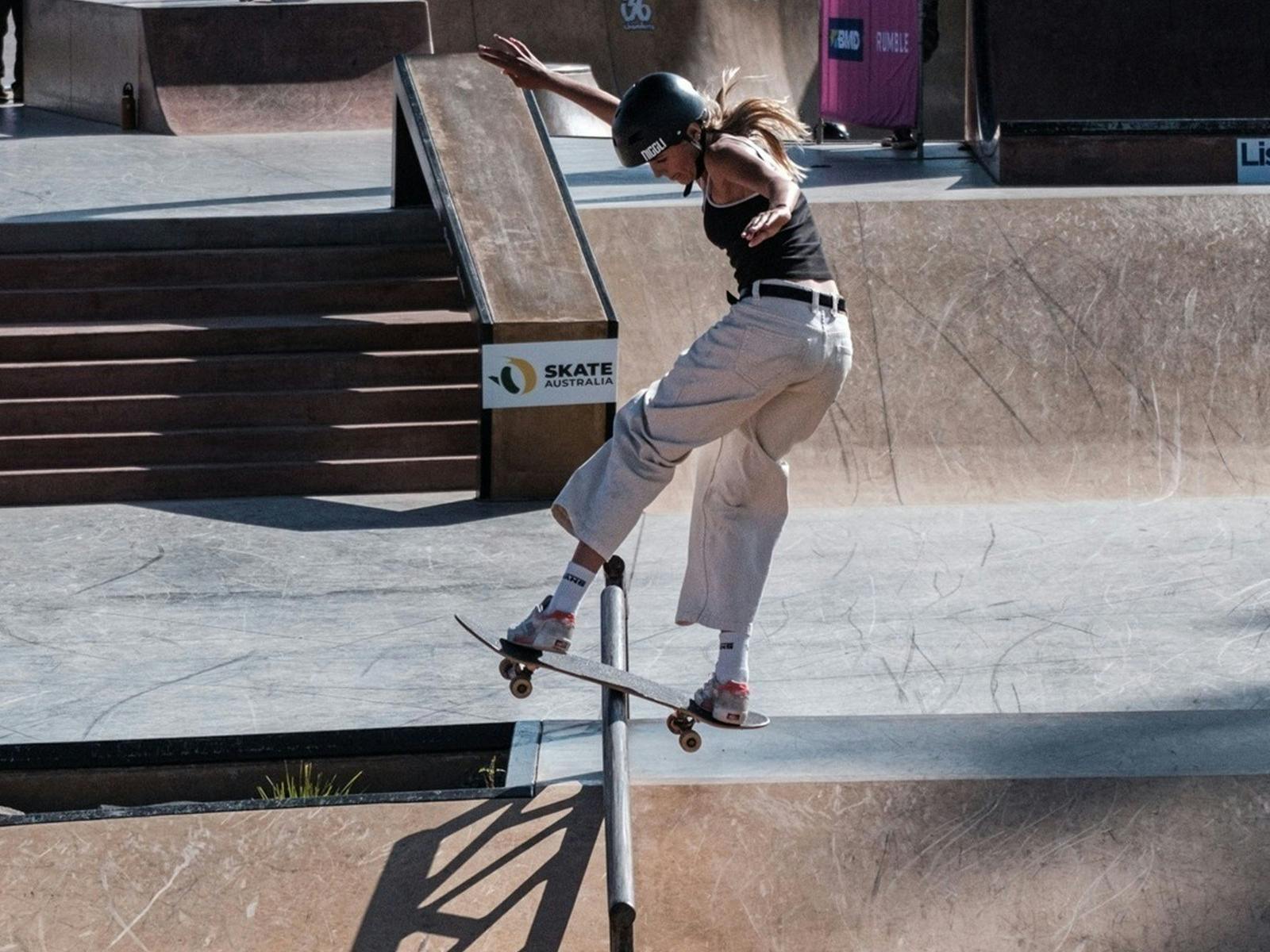 Female skating