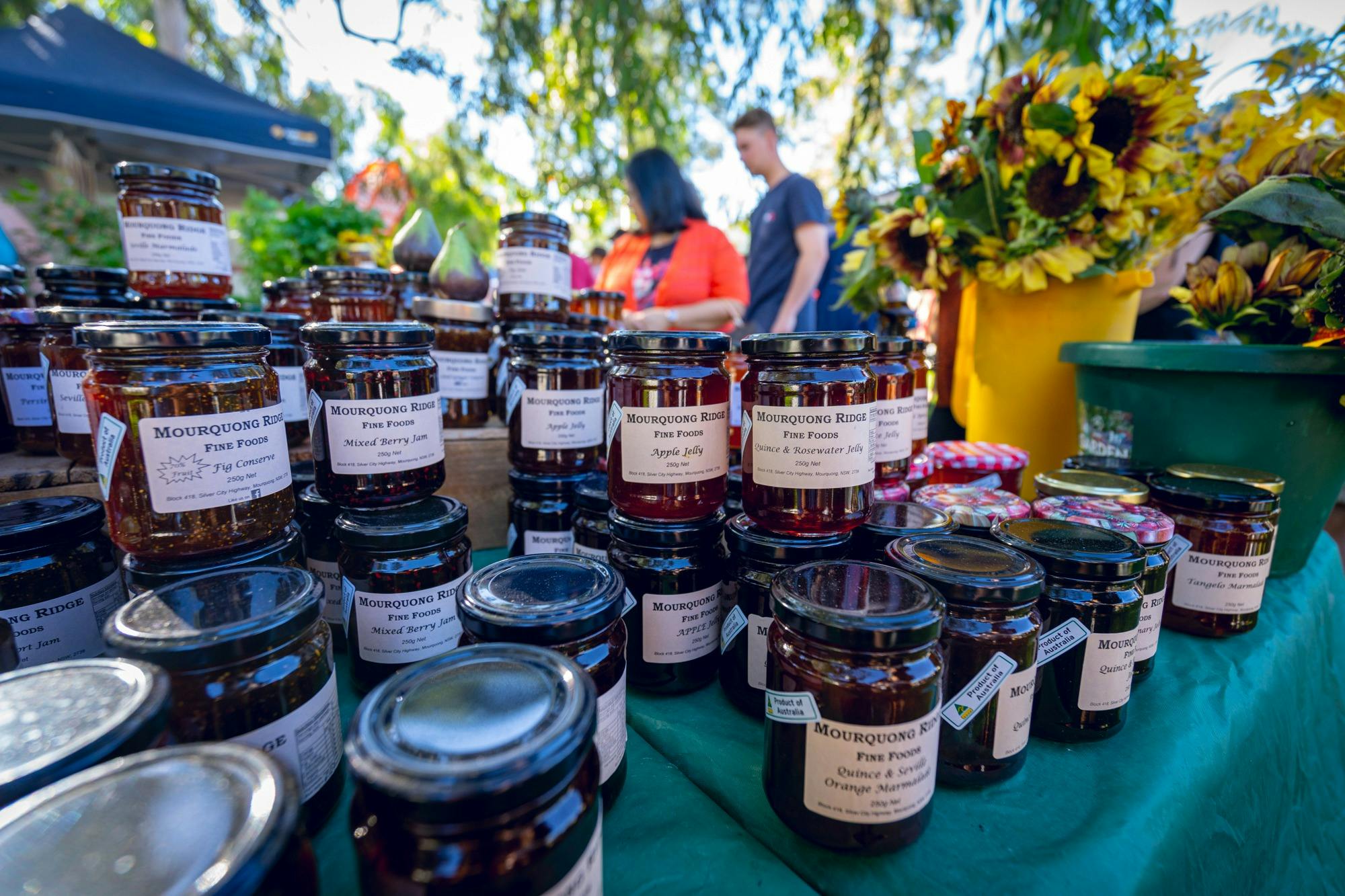 Preserves and Jams, Fresh Flowers direct from the farm