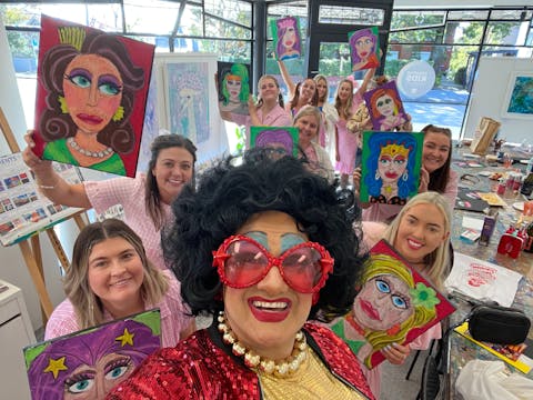 Wonder Mama's Drink and Draw
