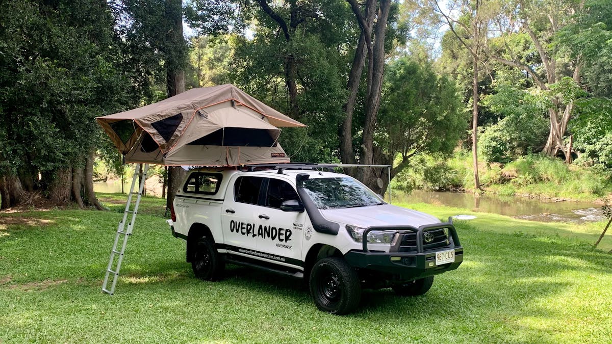 Toyota Hilux Long Range 4WD Camper for Hire