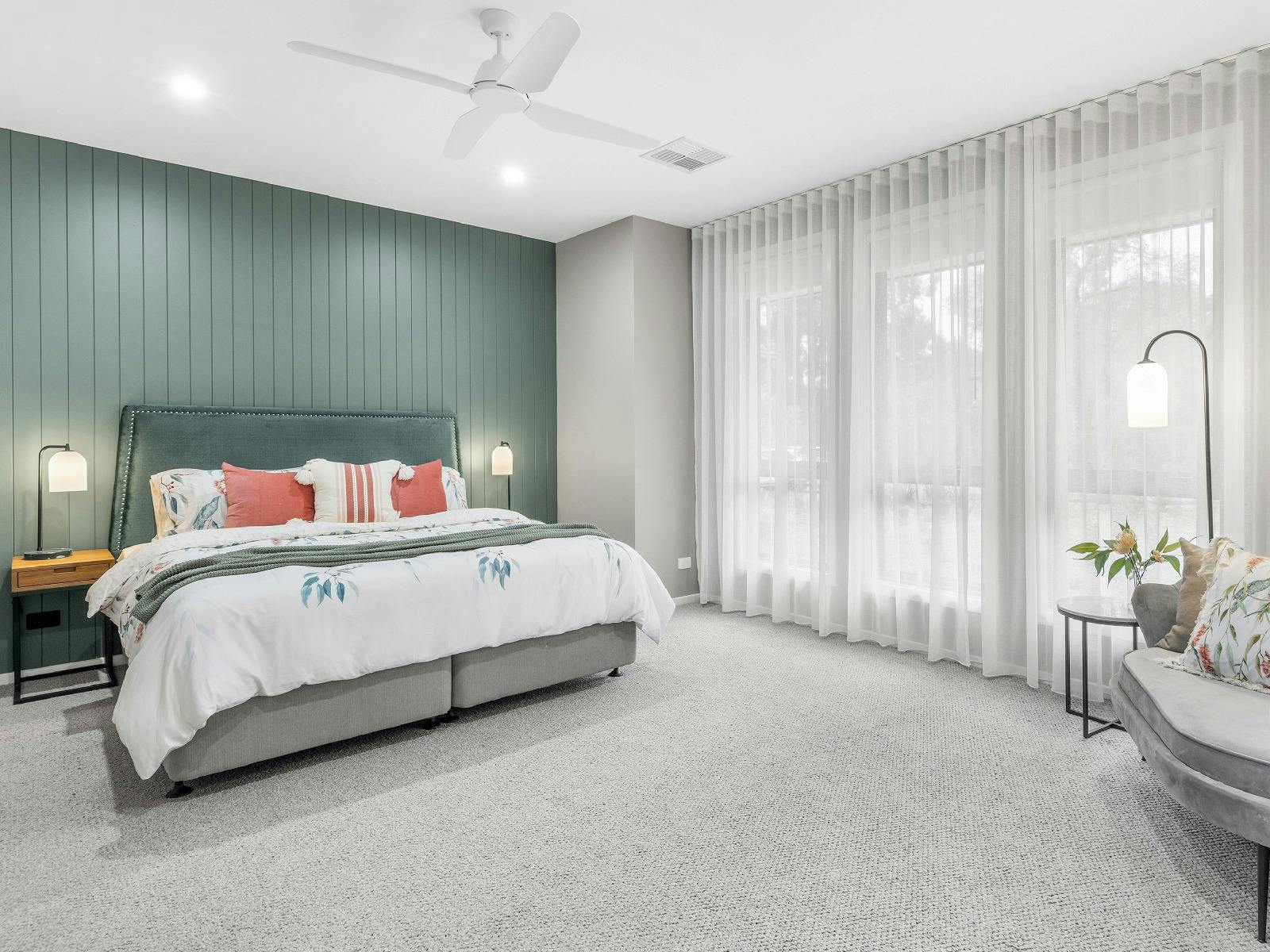 Eukalyptus-Hauptschlafzimmer