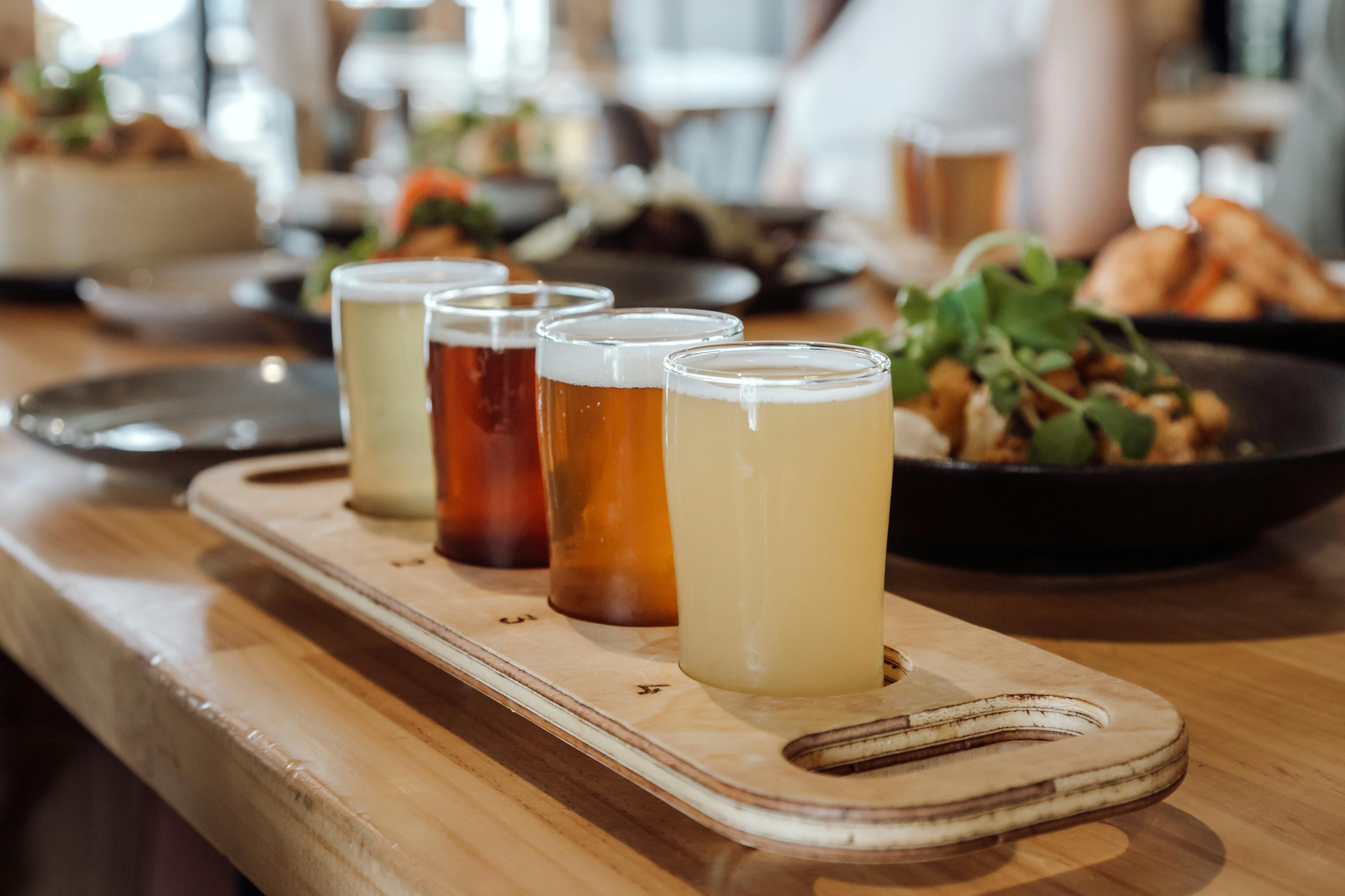 Enjoy a tasting paddle at every location.