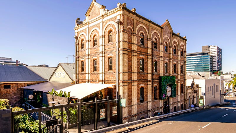 Oche Brisbane is housed in a heritage listed building on Constance Street
