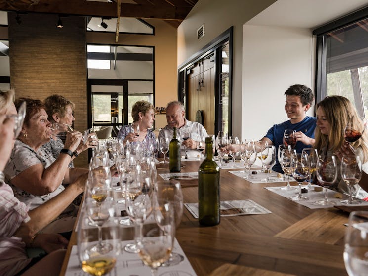 Chocolate and wine pairing on Hunter Gatherers Tour