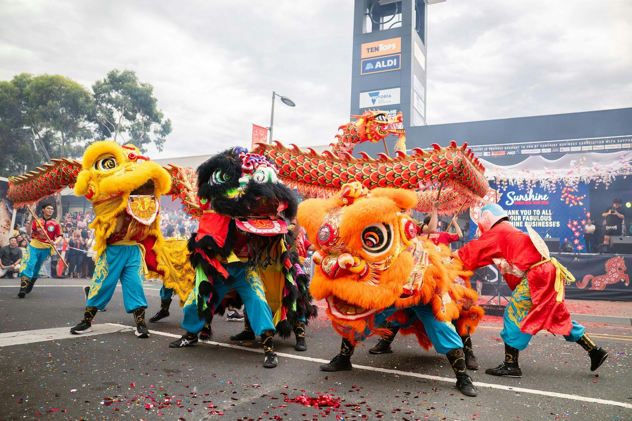 Lion Dancing
