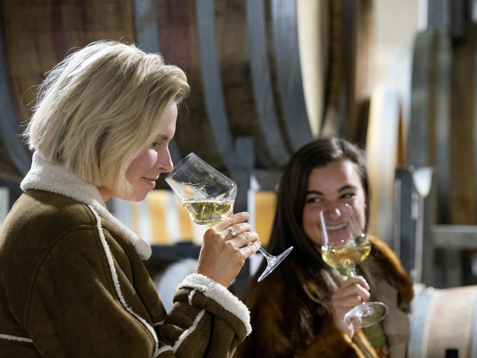wine tasting at cellar door
