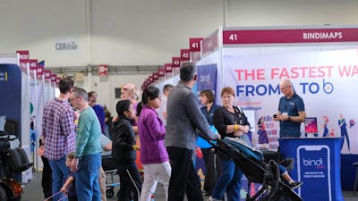Crowd shot of the Canberra Disability Expo 2023