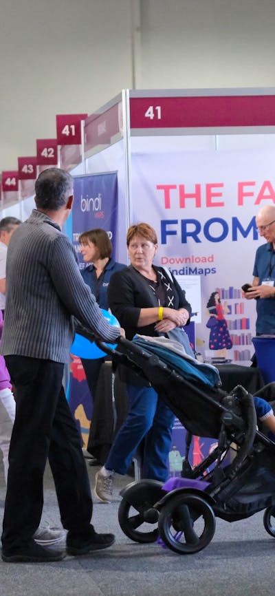 Crowd shot of the Canberra Disability Expo 2023