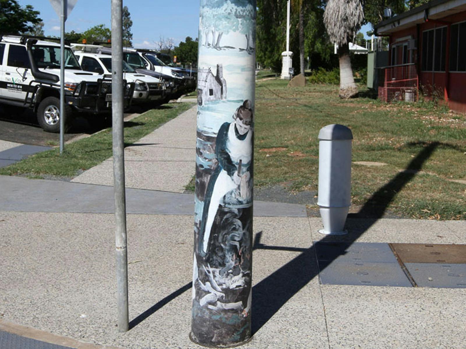 Capella Light Pole Murals
