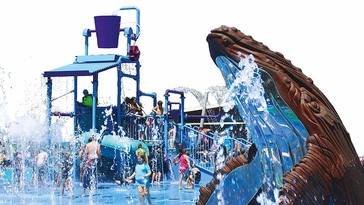 Walk to Wetside water park