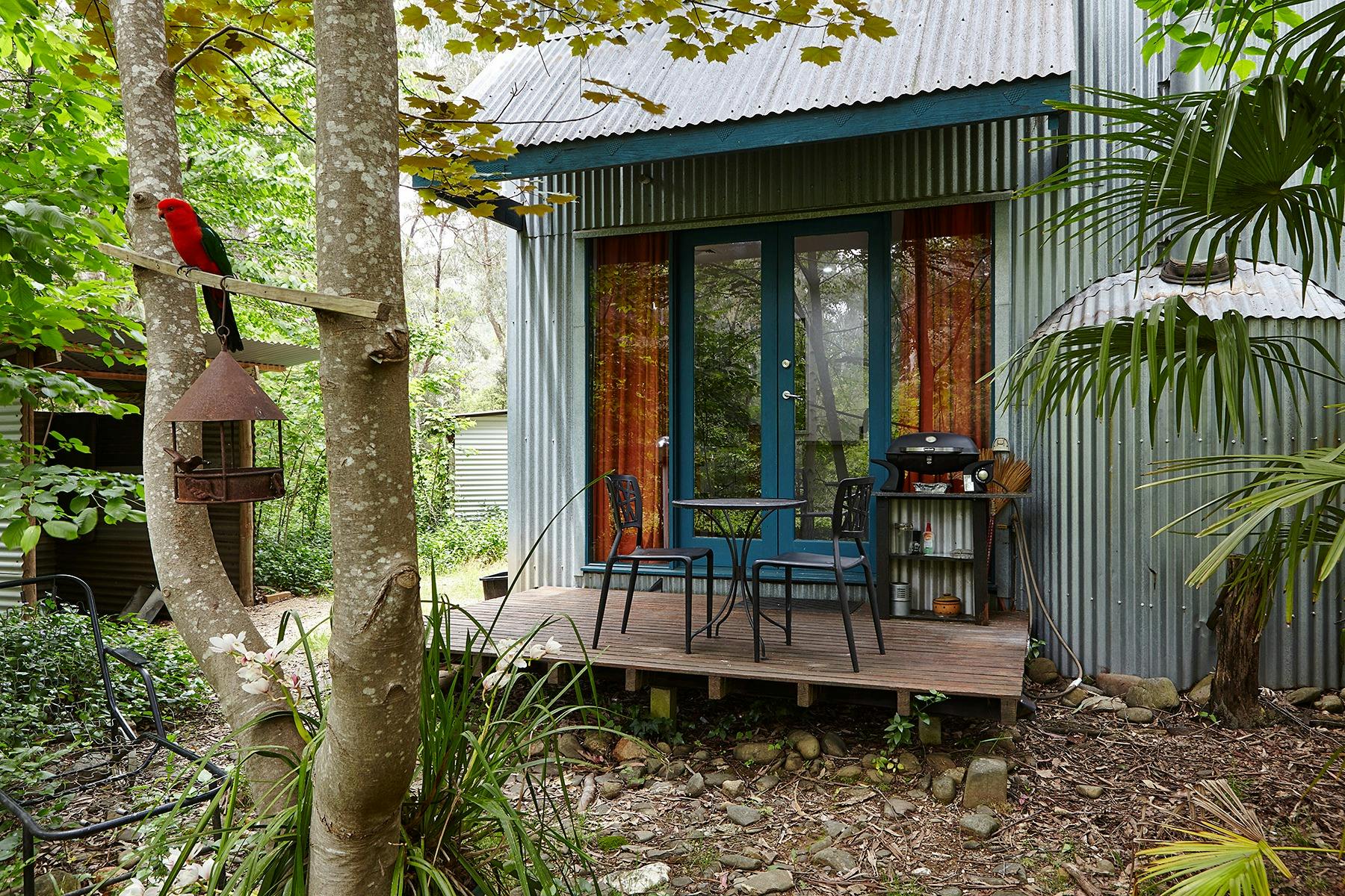 The Studio deck with gas bbq