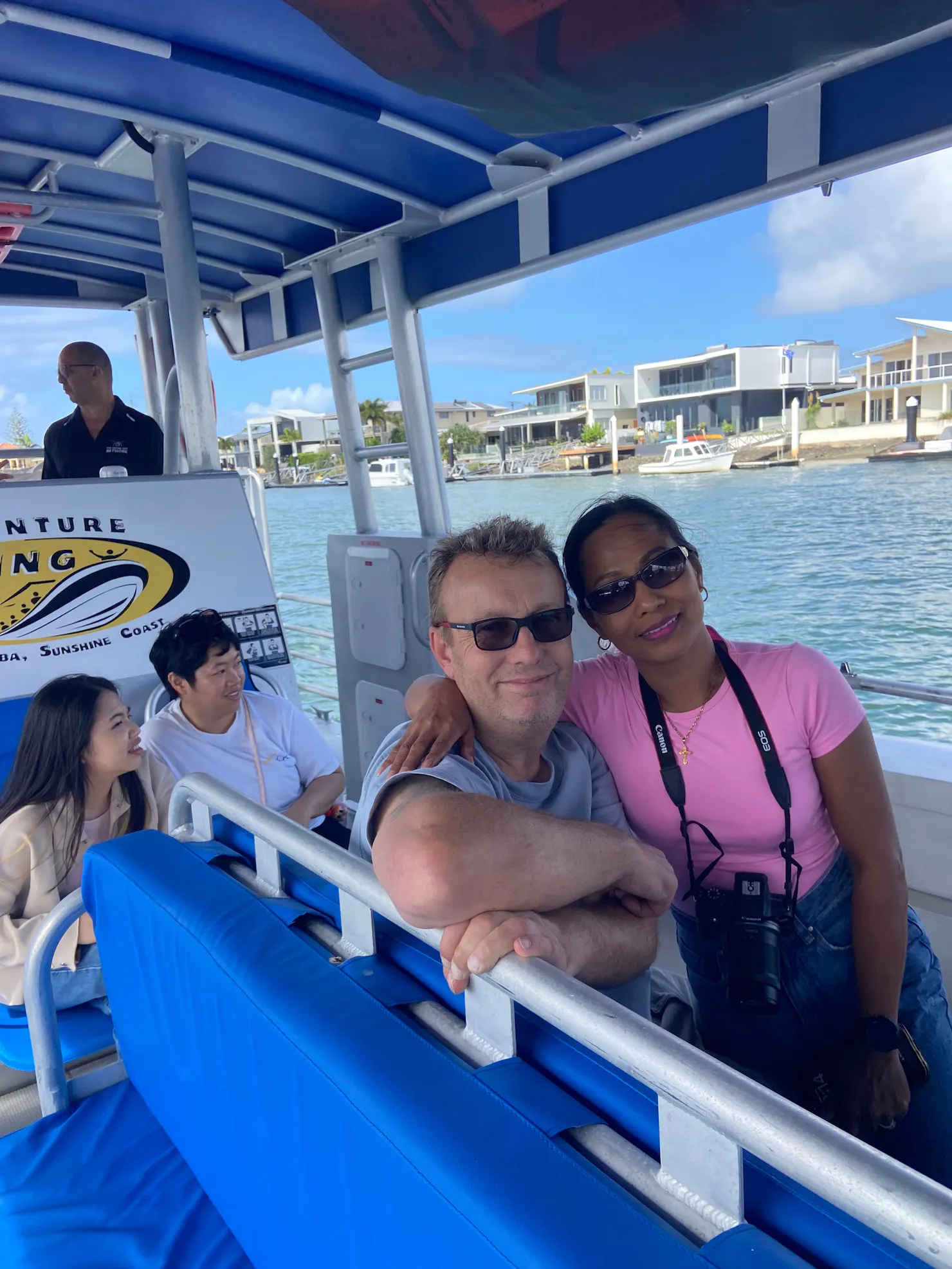 Customers on board
