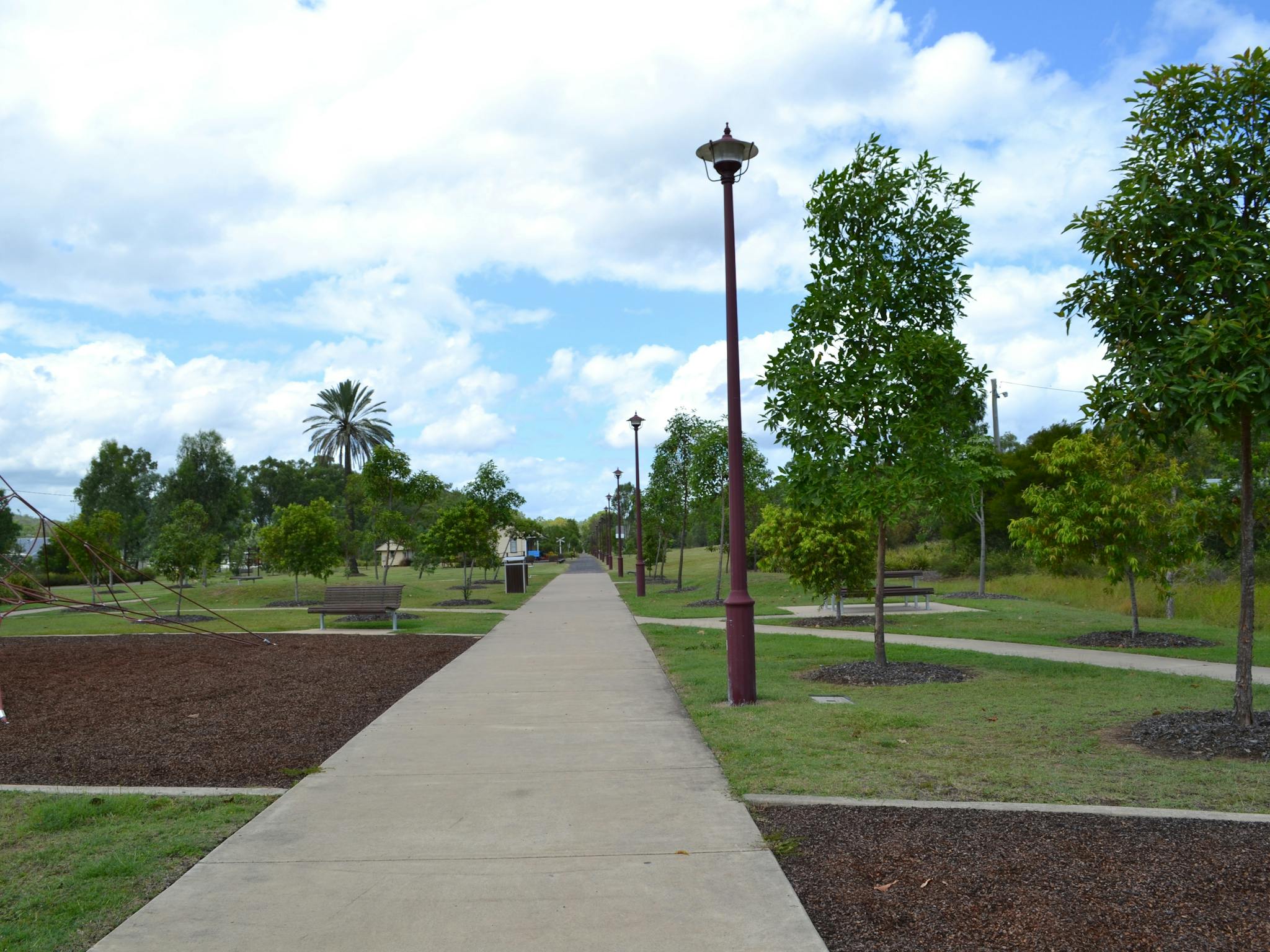 Pathway at Pipeliner Park Pathway at Pipeliner Park