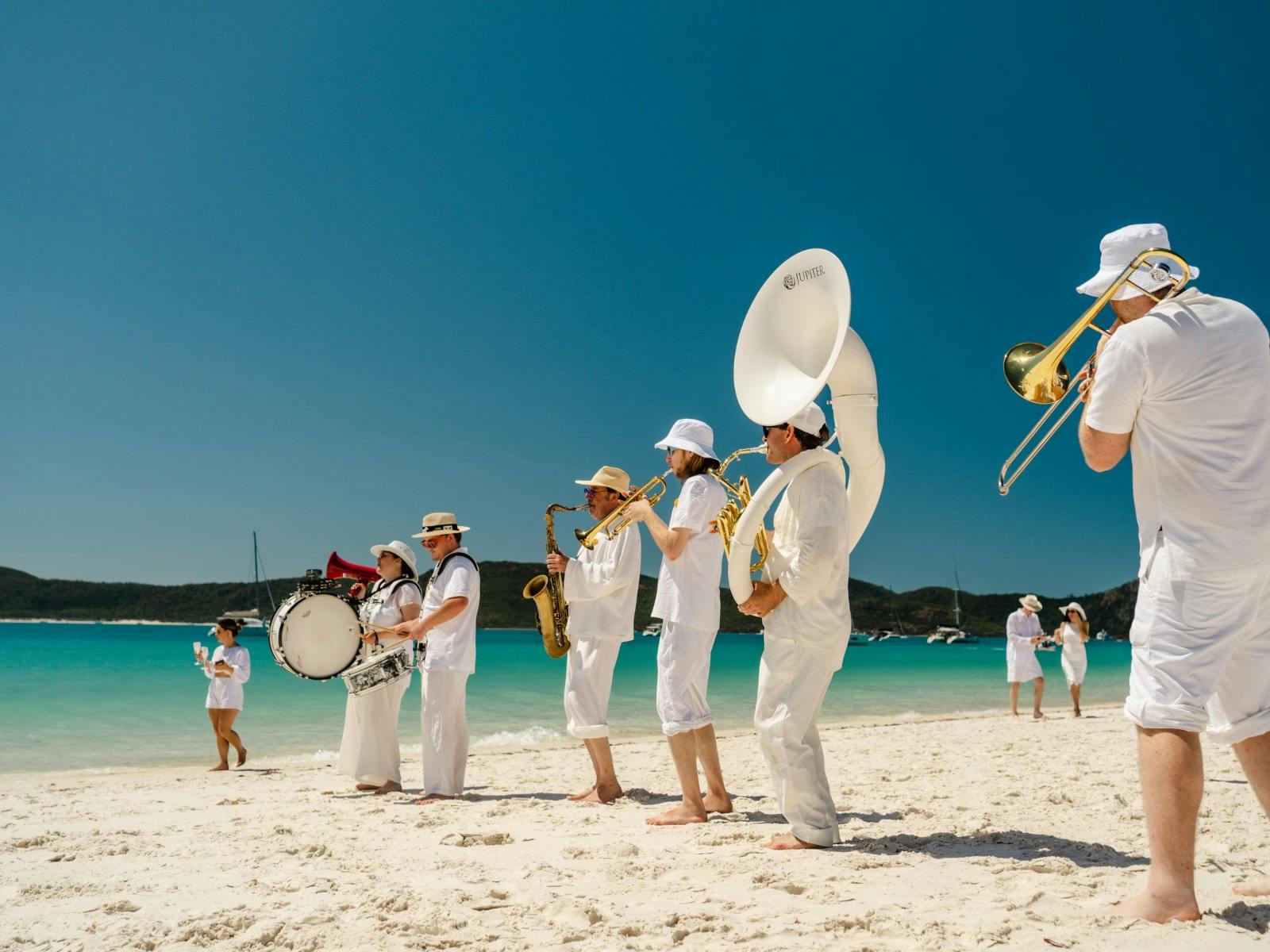Live Music on Whitehaven Beach