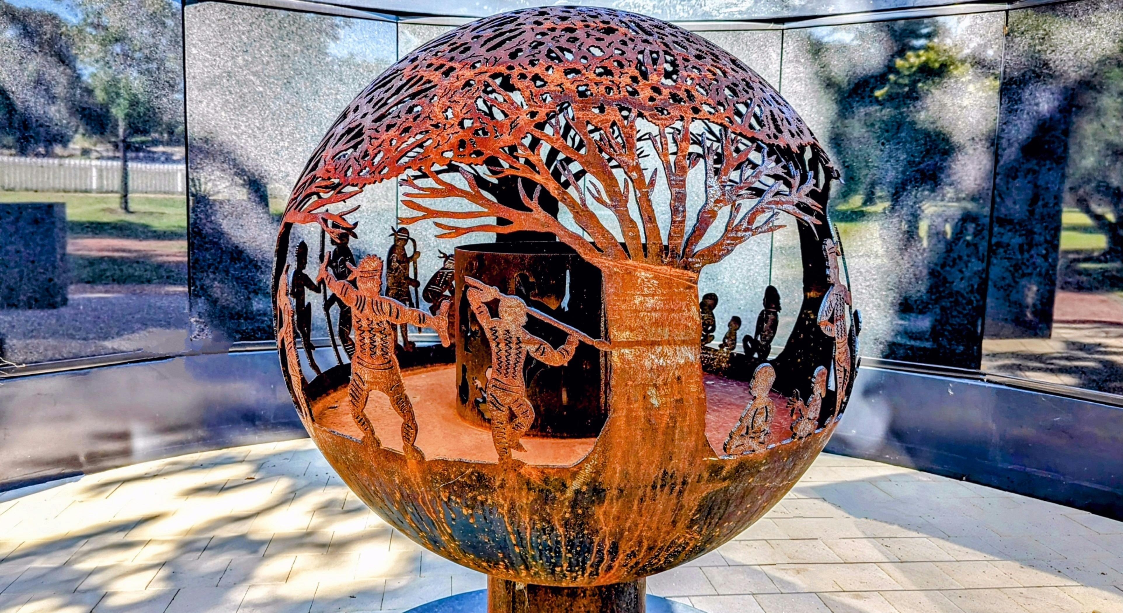 Narrandera Wiradjuri Honour Wall Artwork Detail