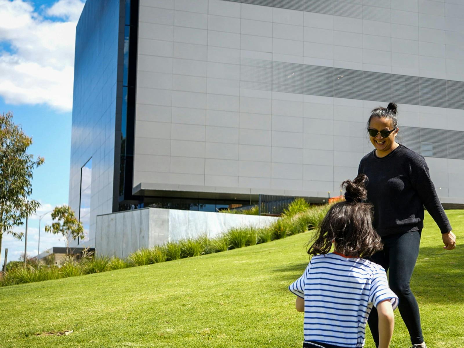 Running up Orchard Hill