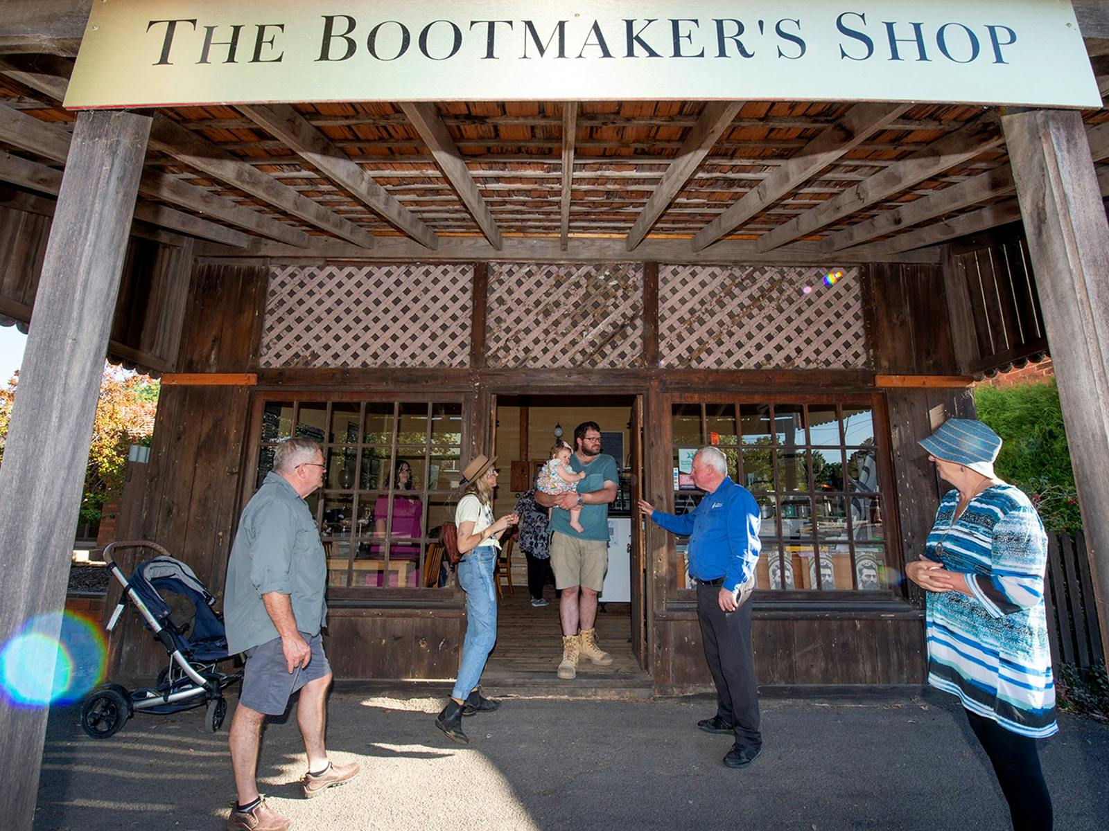 The Bootmakers Shop, we have exclusive access to see inside the shop.
