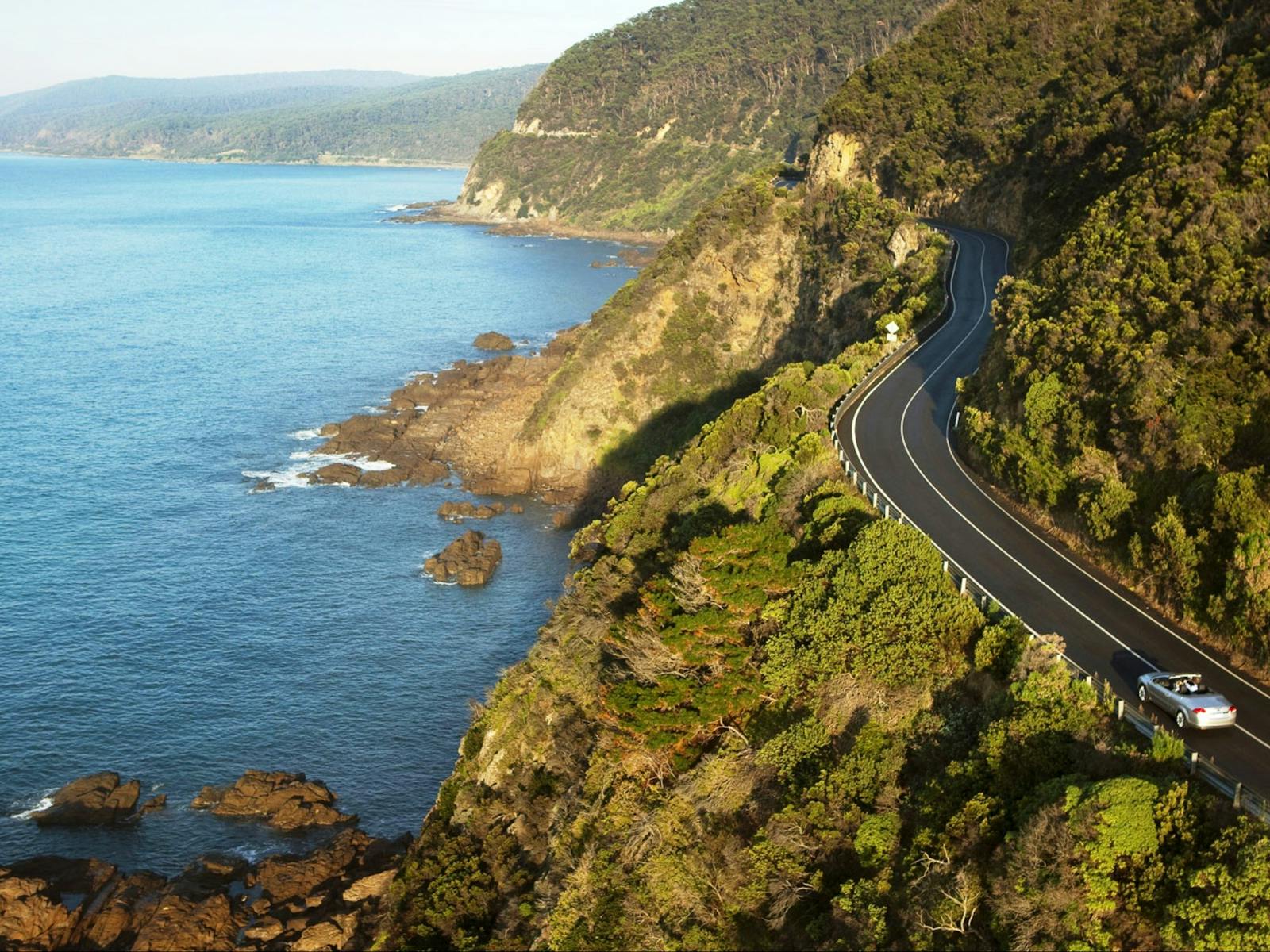 Great Ocean Road from the air