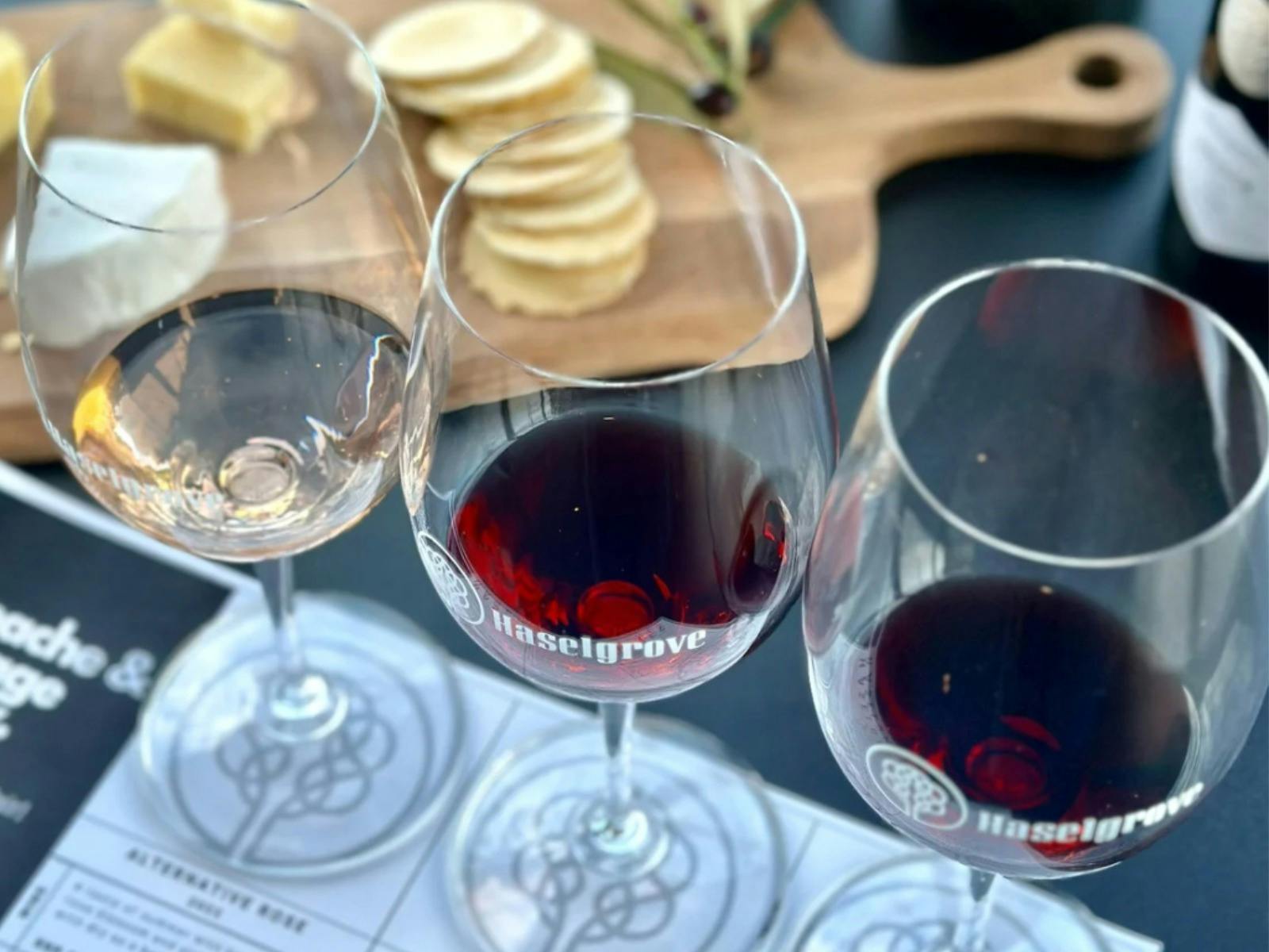 Sample Grenache side by side