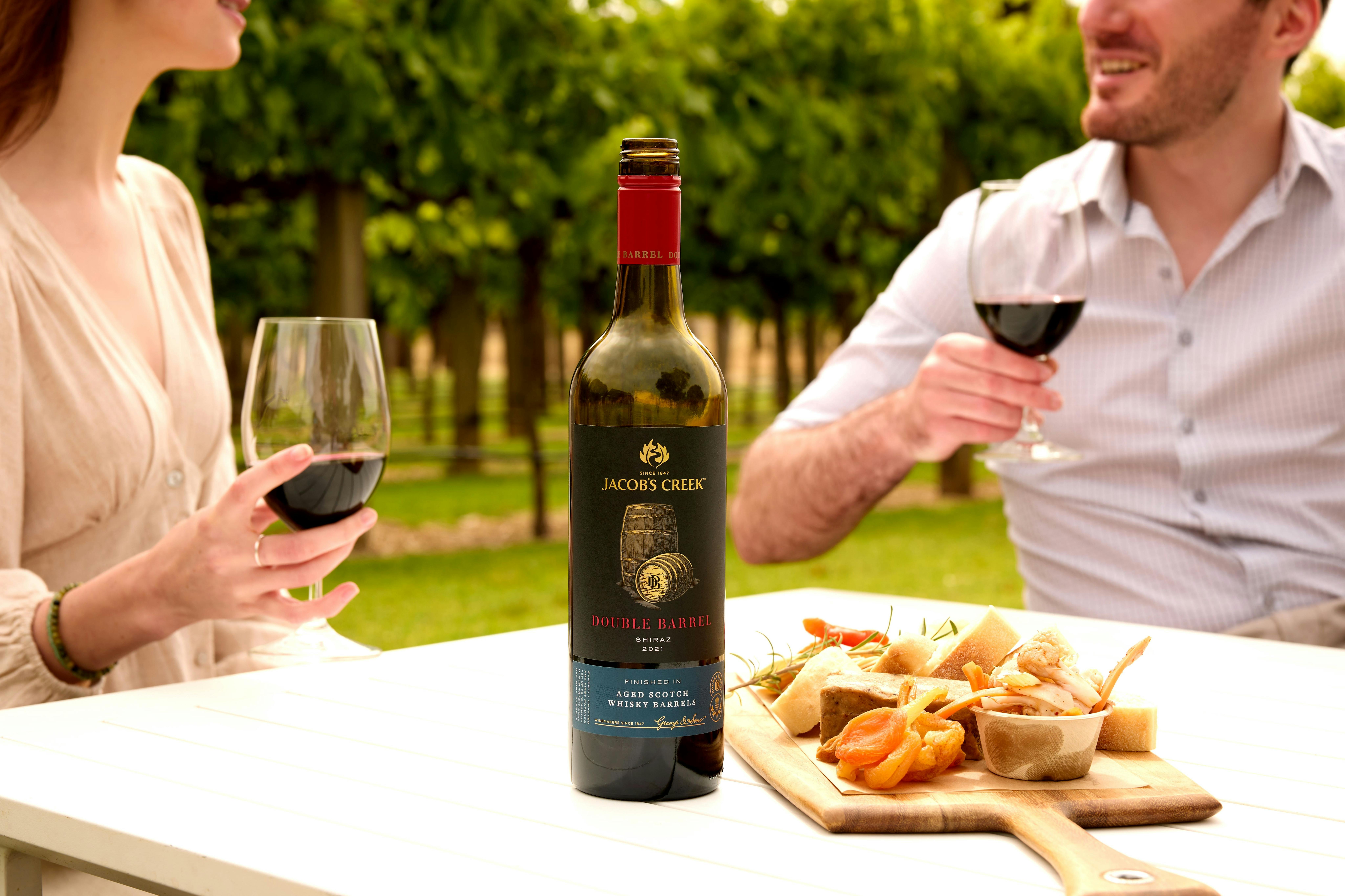 Picnic platter & wine