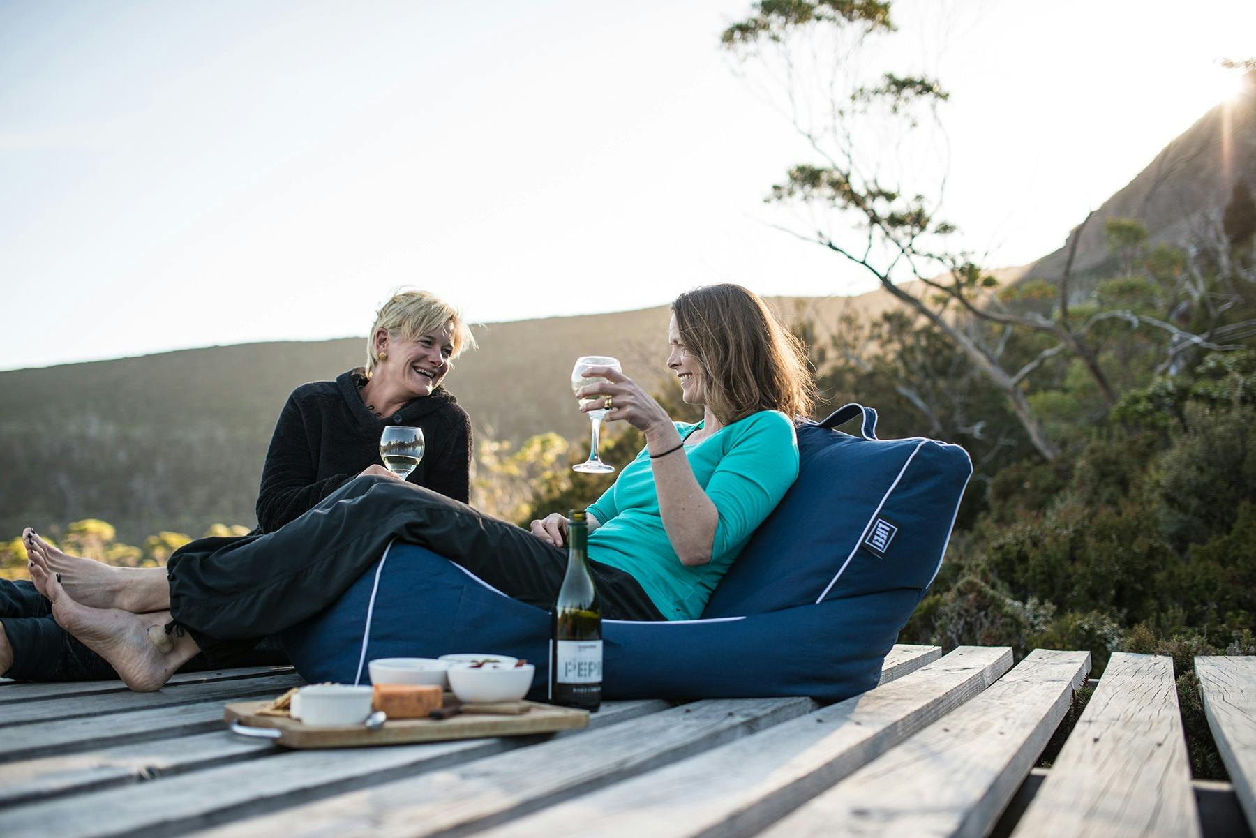 Cradle Mountain Huts Walk wine