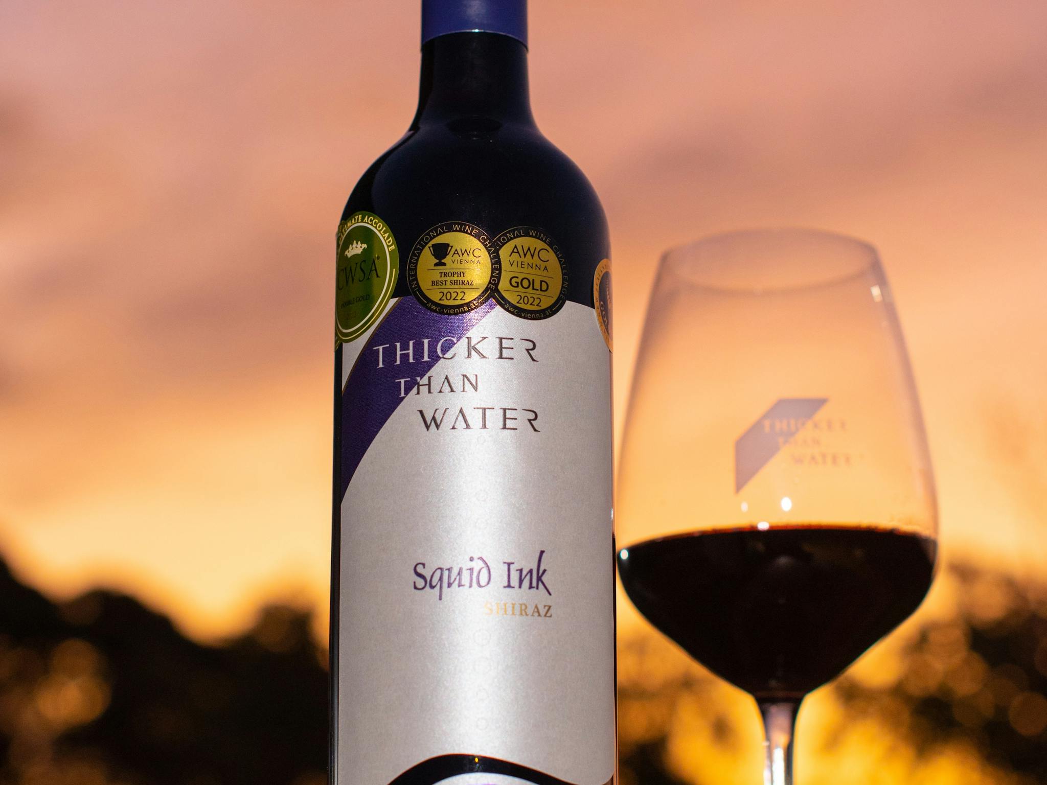 Award winning Squid Ink Shiraz