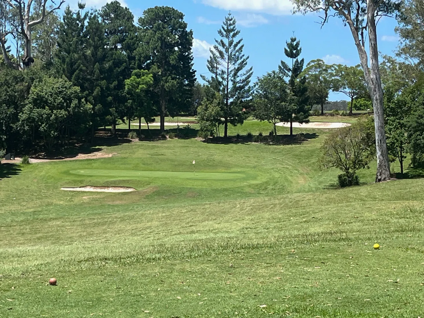 17th par 3 at Gympie Golf Club