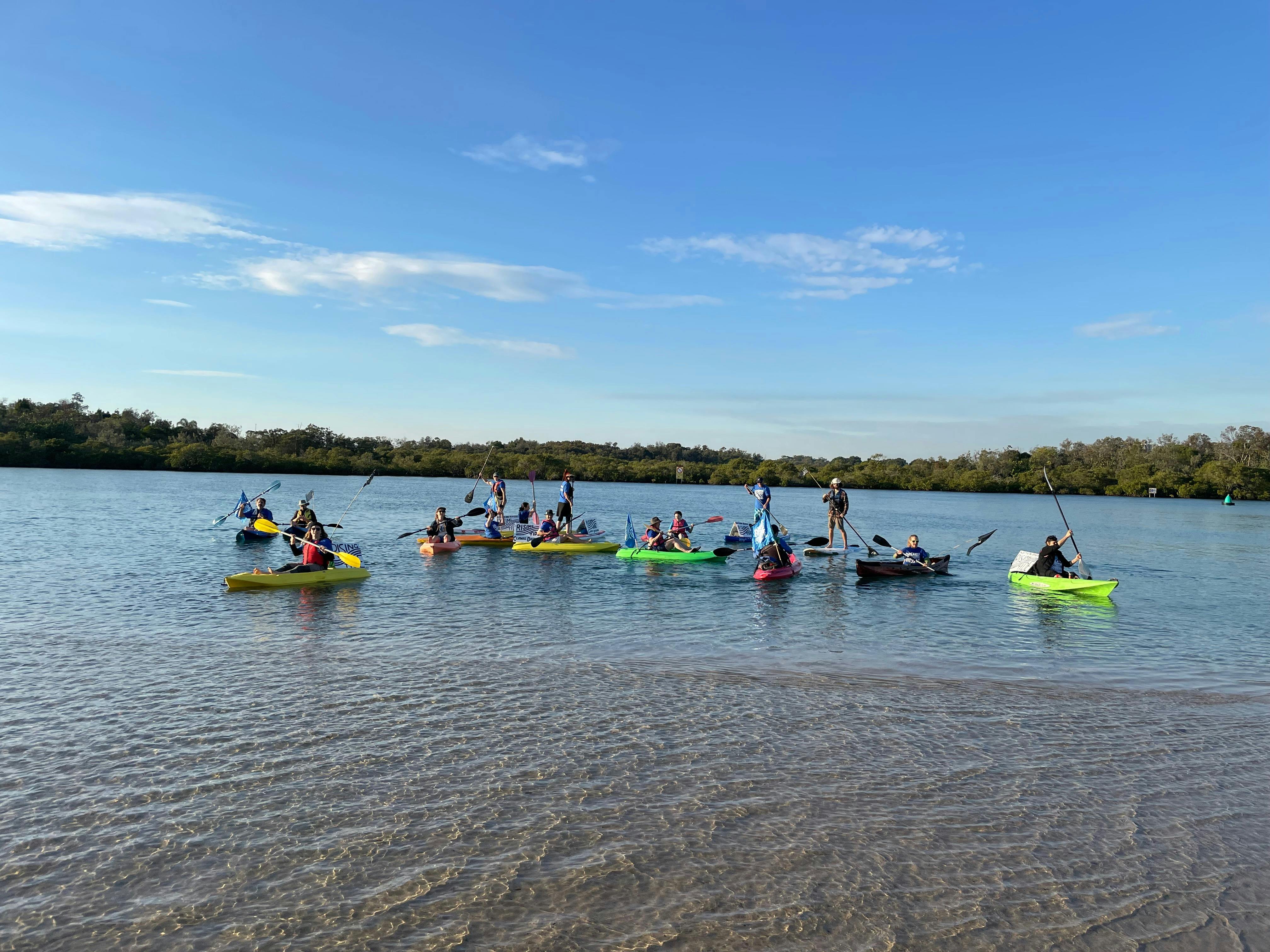 Kayaking and stand up Paddle boarding with your family