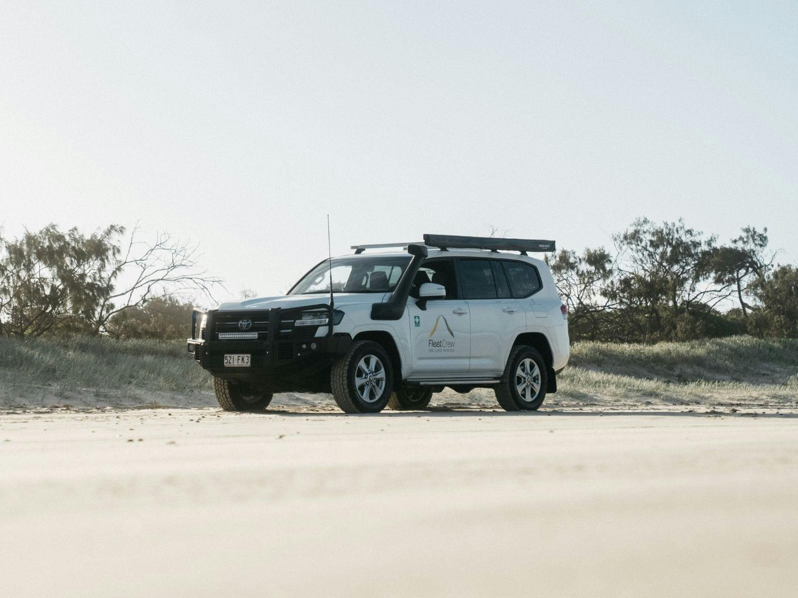 Landcruiser 300 Series on the beach Landcruiser 300 Series on the beach