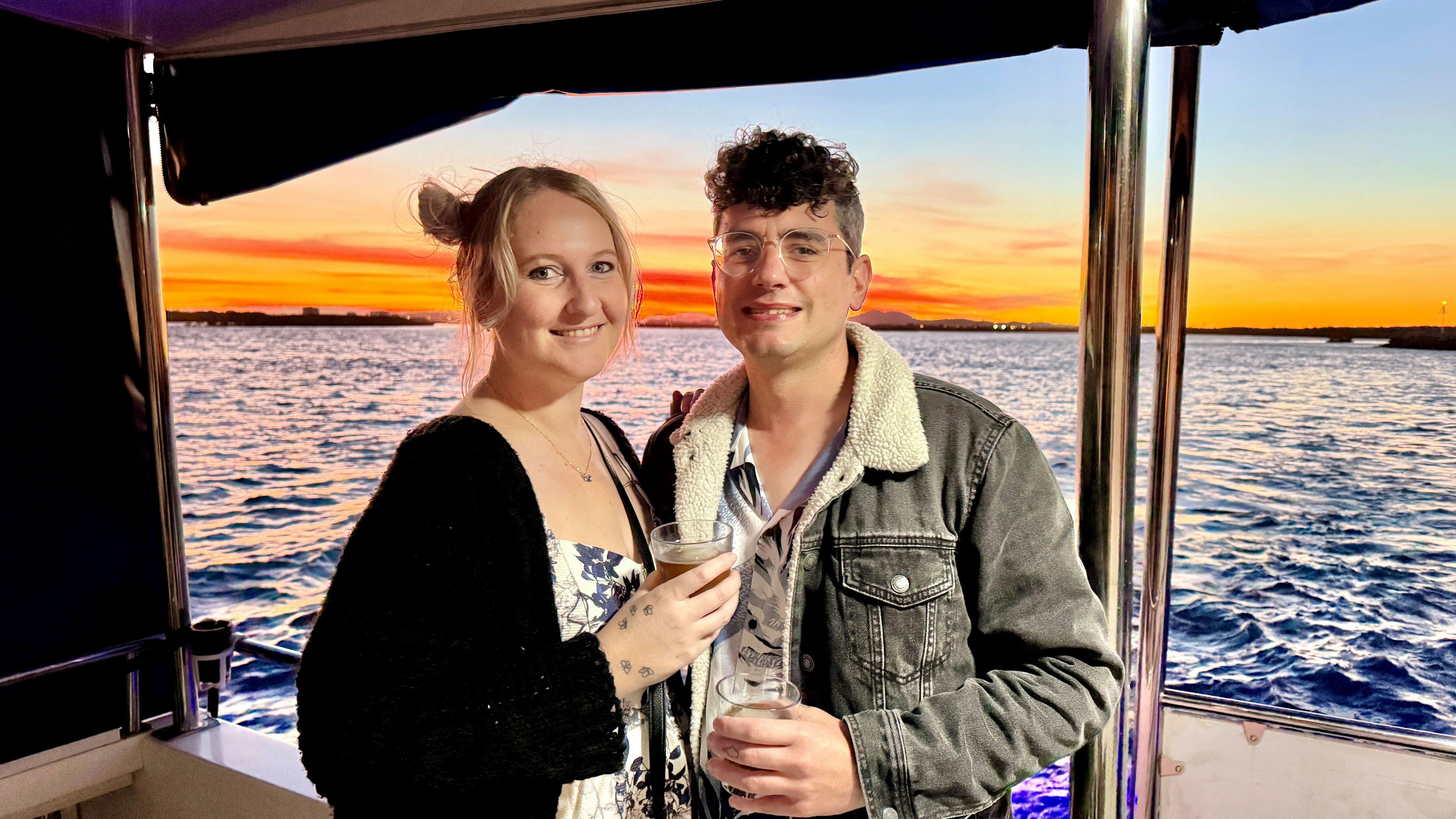 Enjoy ice cold drinks and beautiful river views