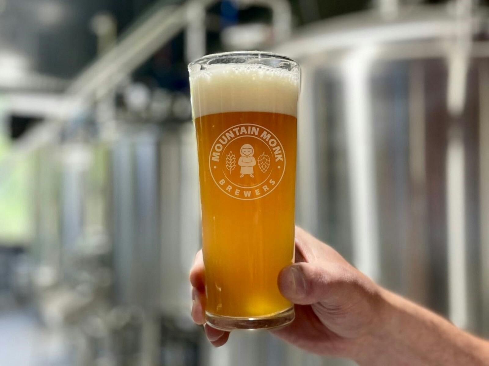 Photo of Mountian Monk Draught Beer.