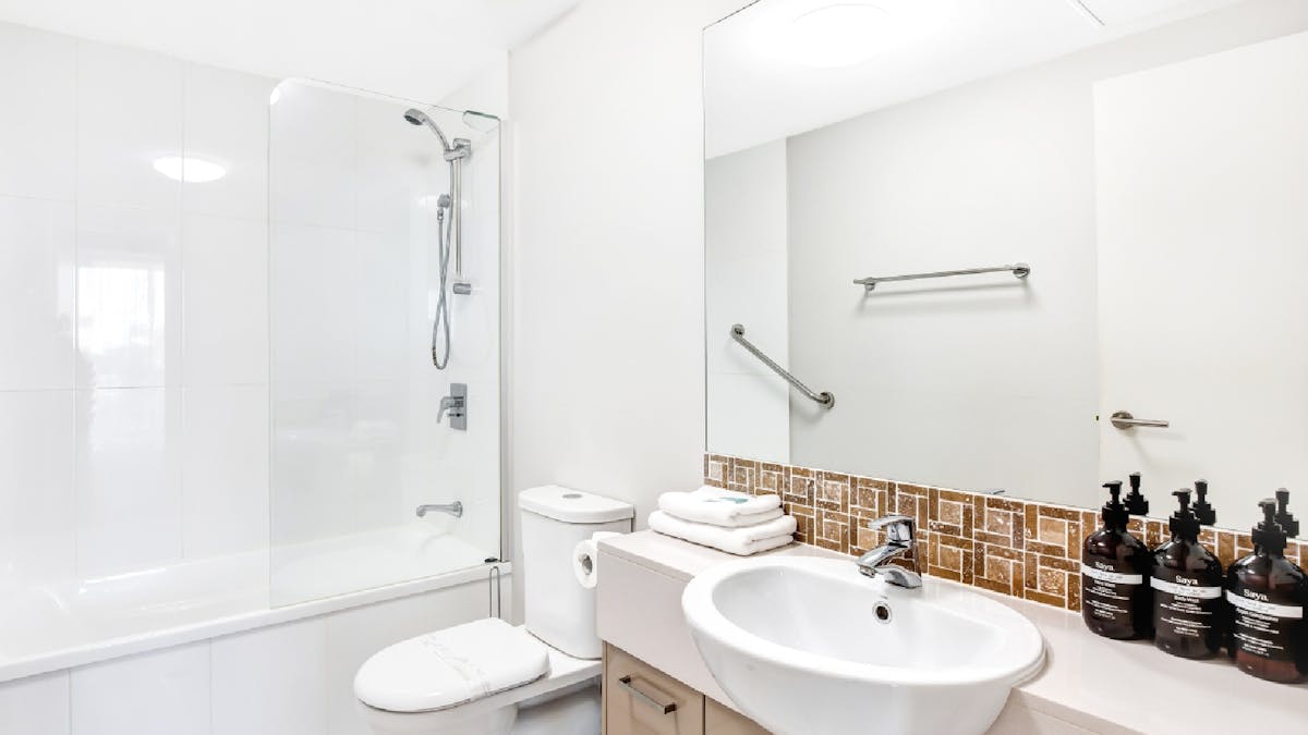 Shared bathroom