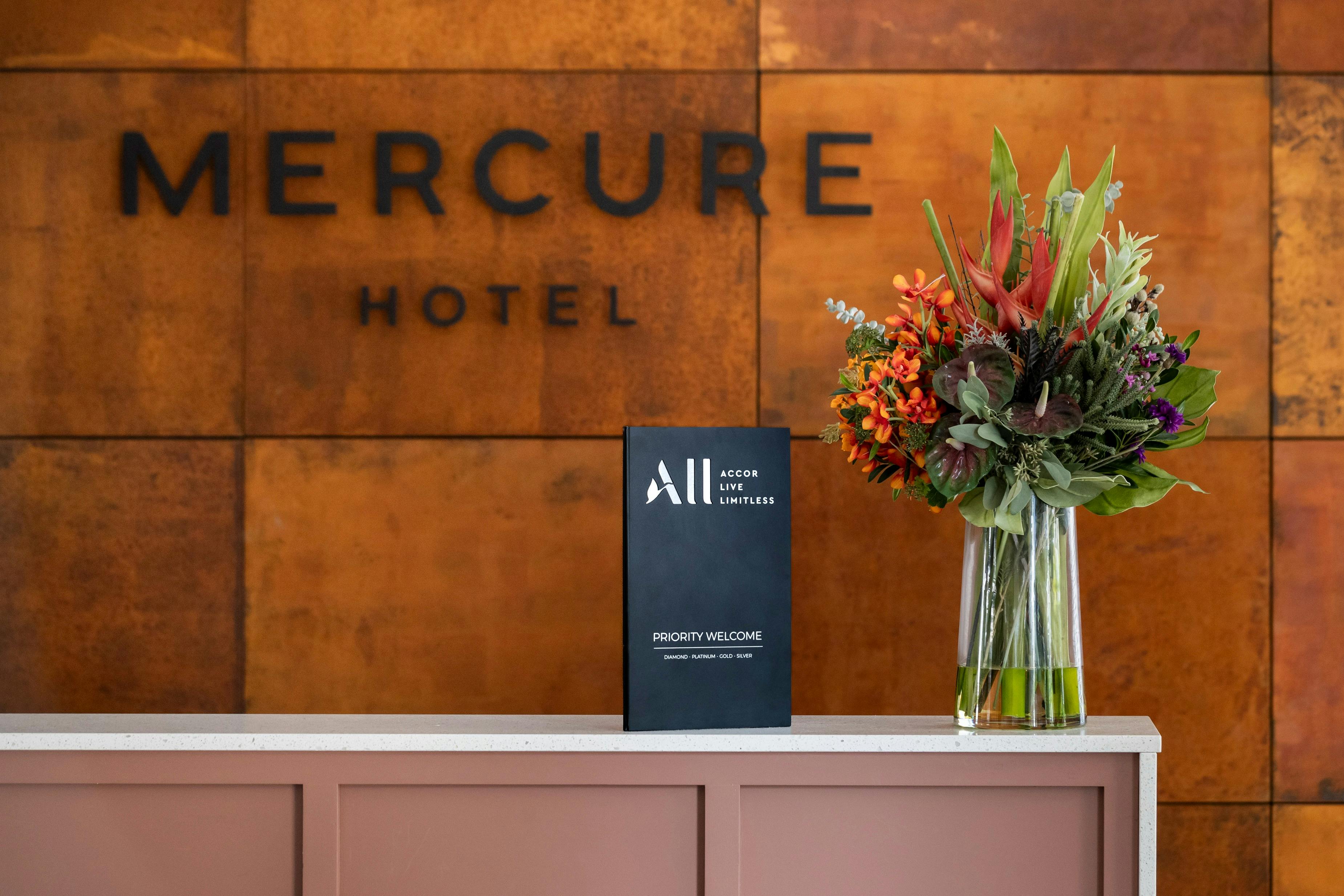 Reception of the hotel