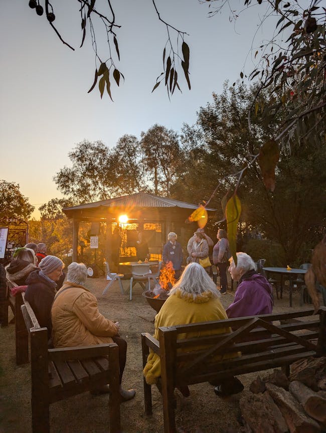 watching the sun go down at ErinEarth