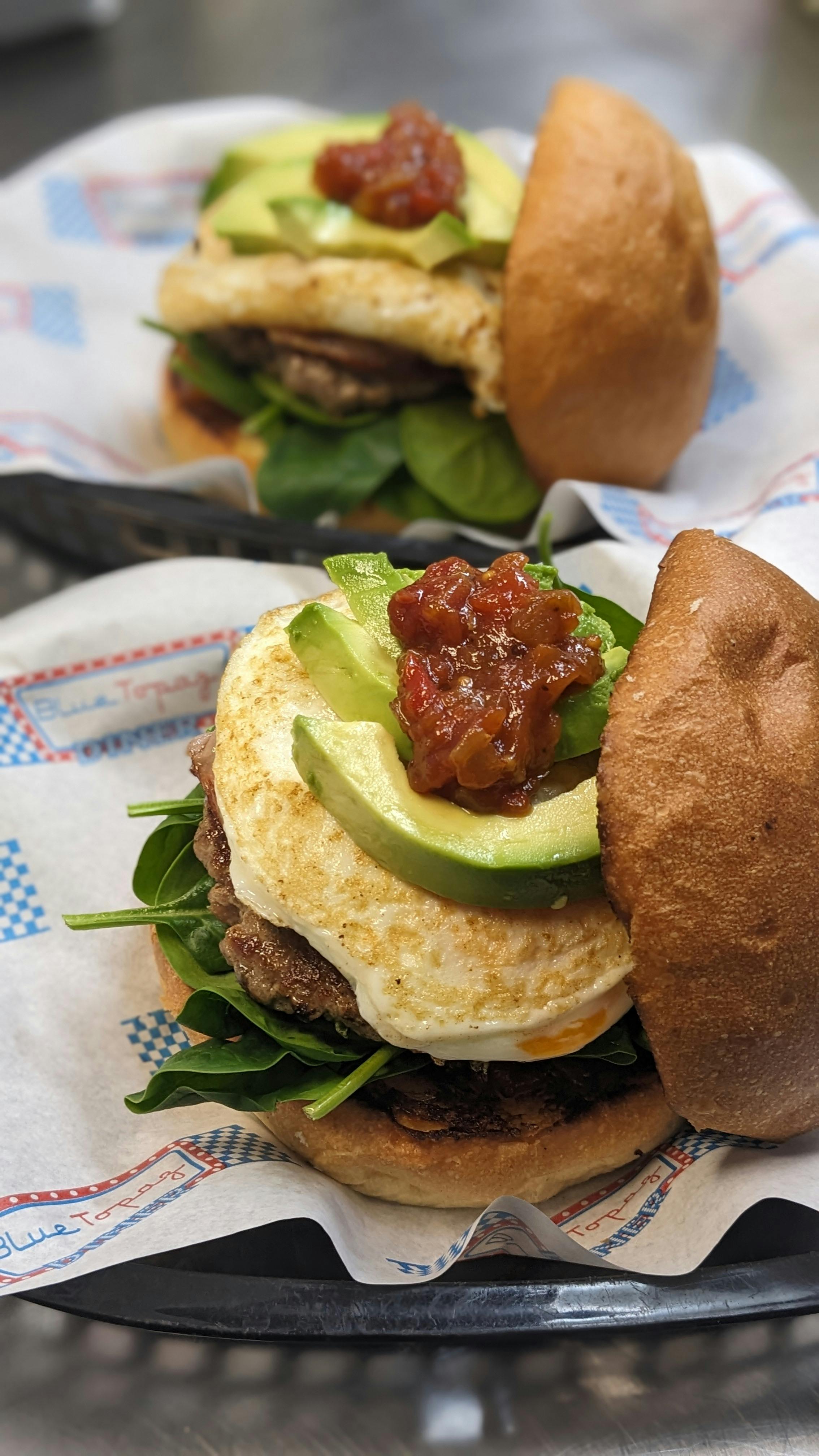 Brekky burgers