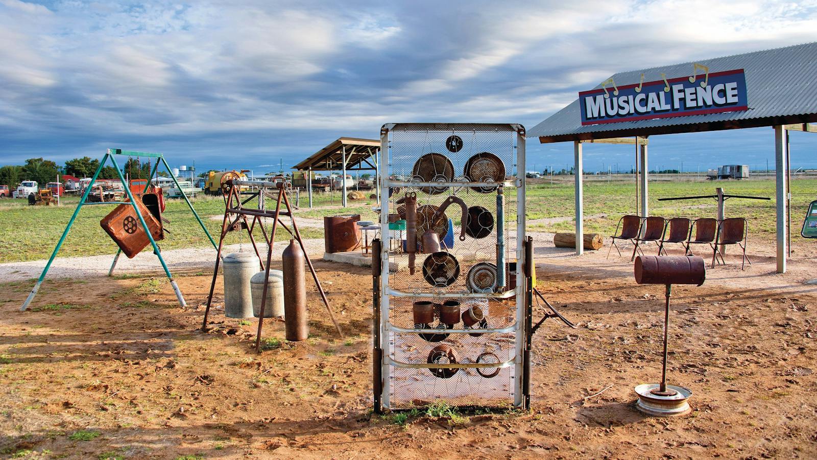 Musical Fence in Winton