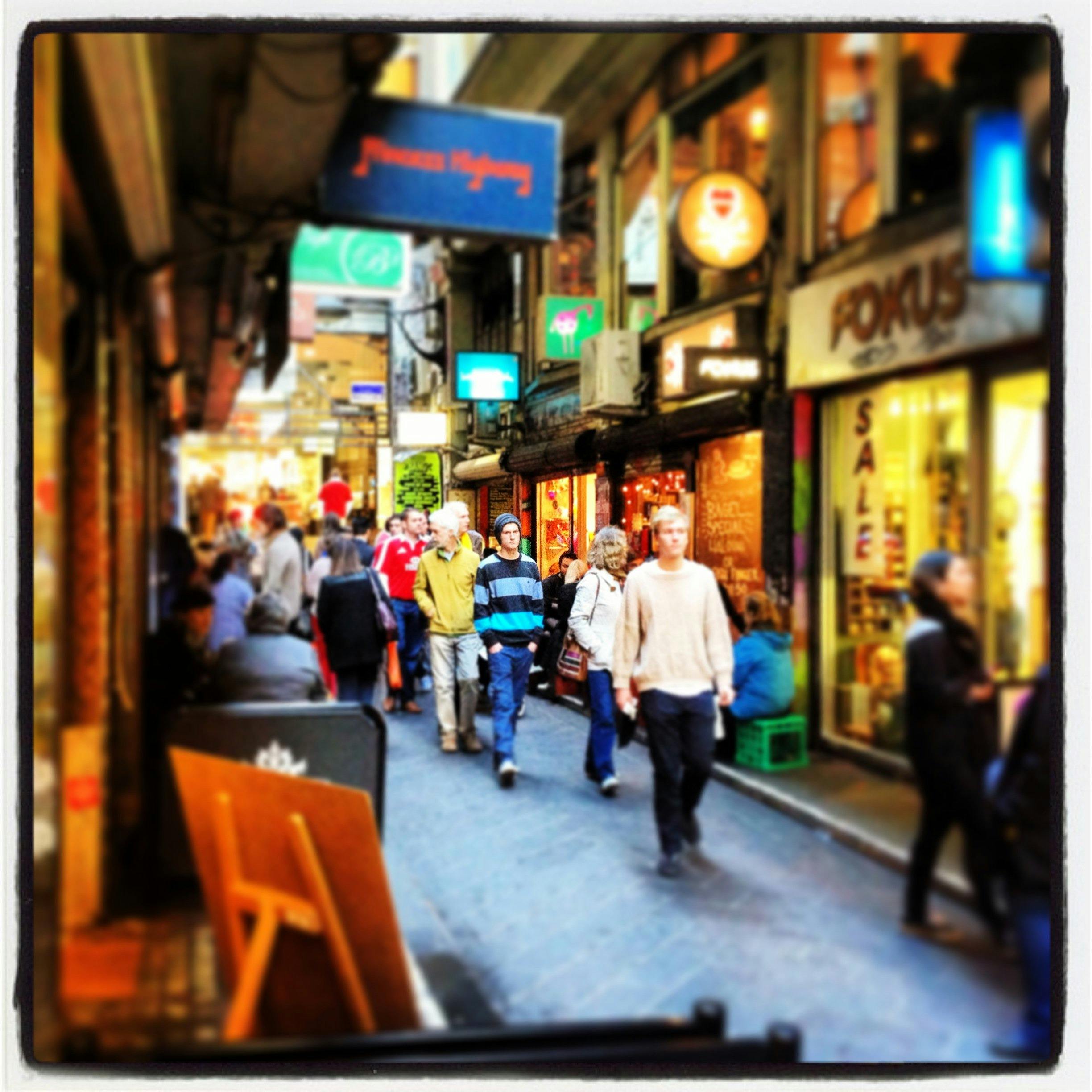 Walk the famous alleys and laneways on the Melbourne City Tour.