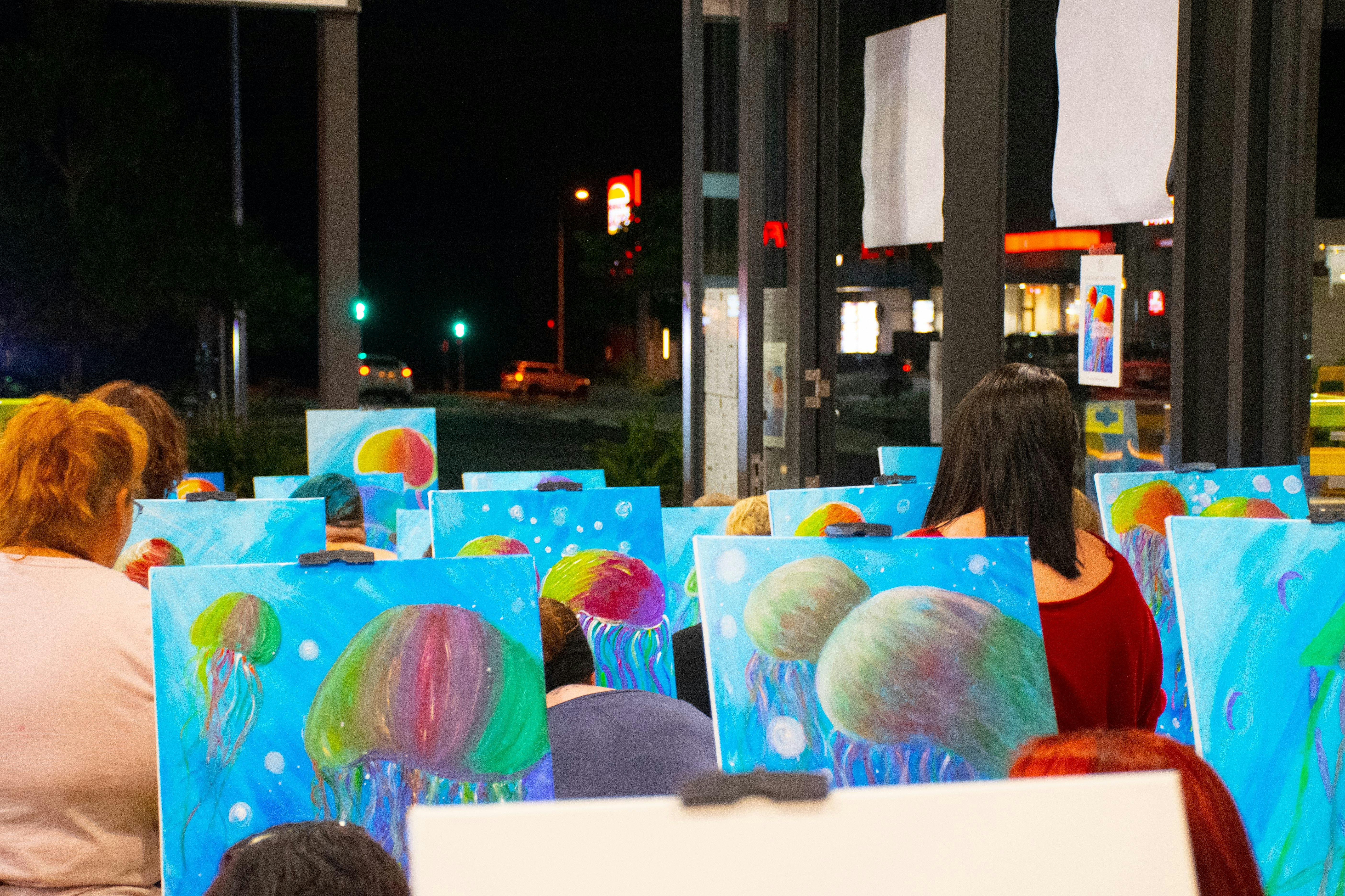 Guided Painting Class & Dinner