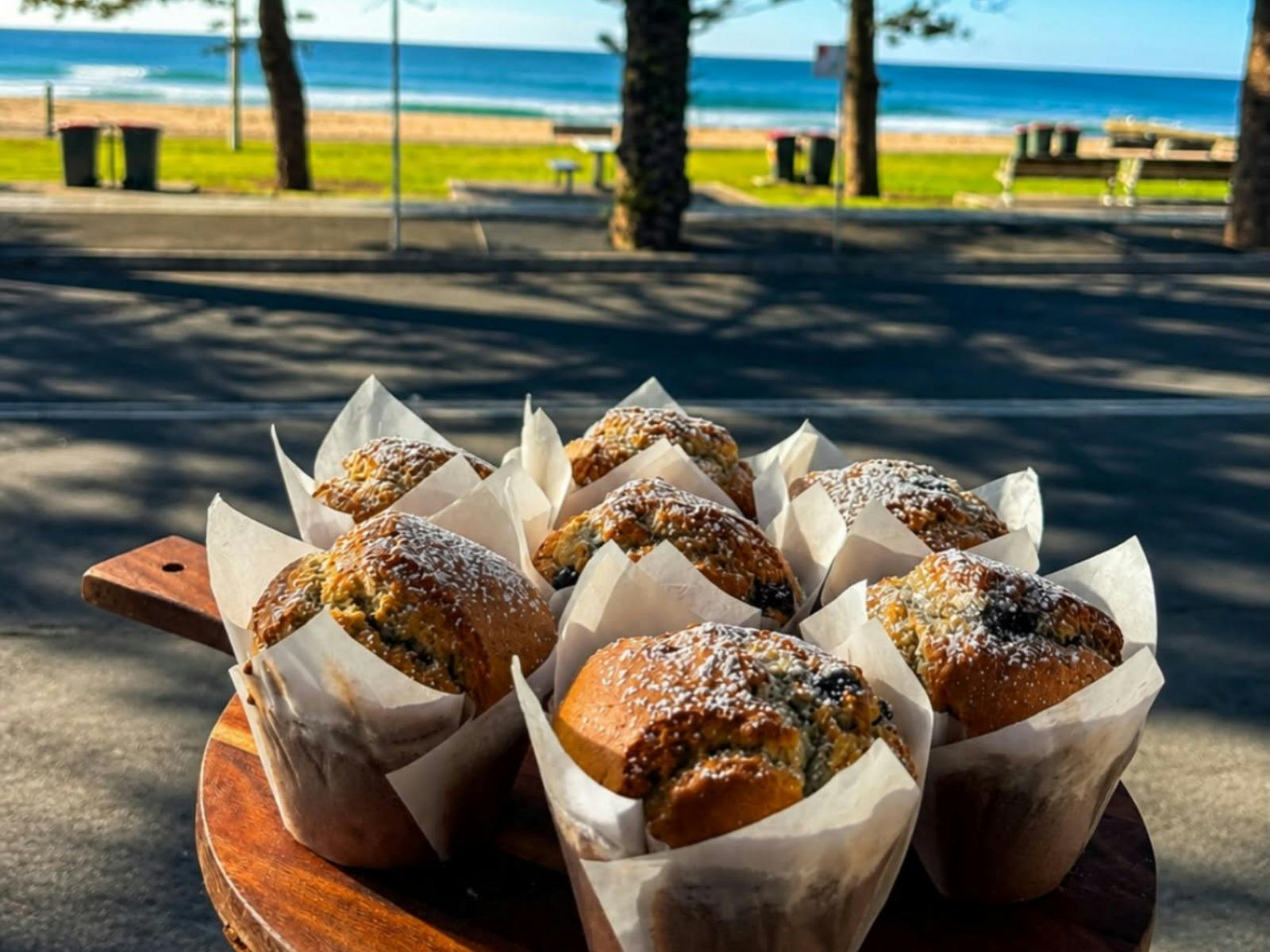 Blueberry Muffins, Austi Beach Cafe